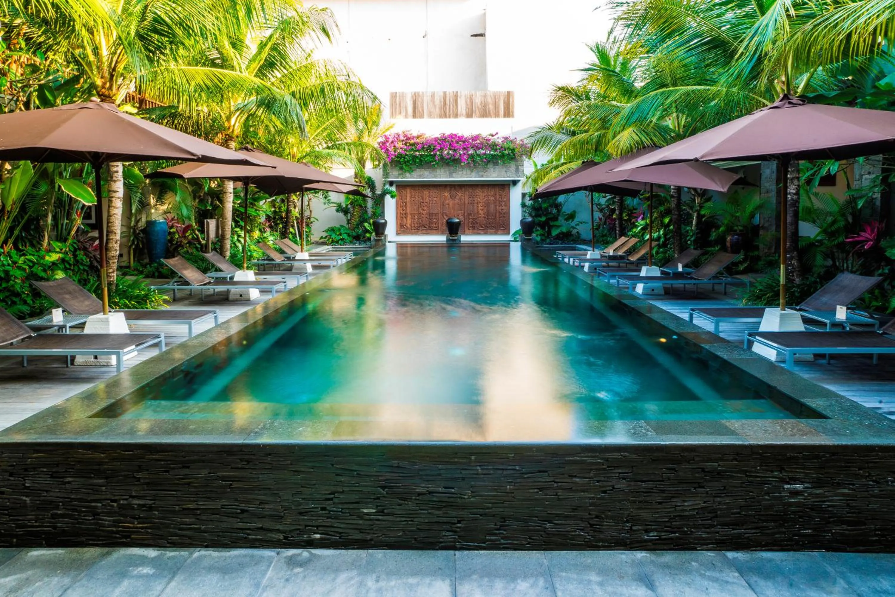 Pool view in Kejora Suites