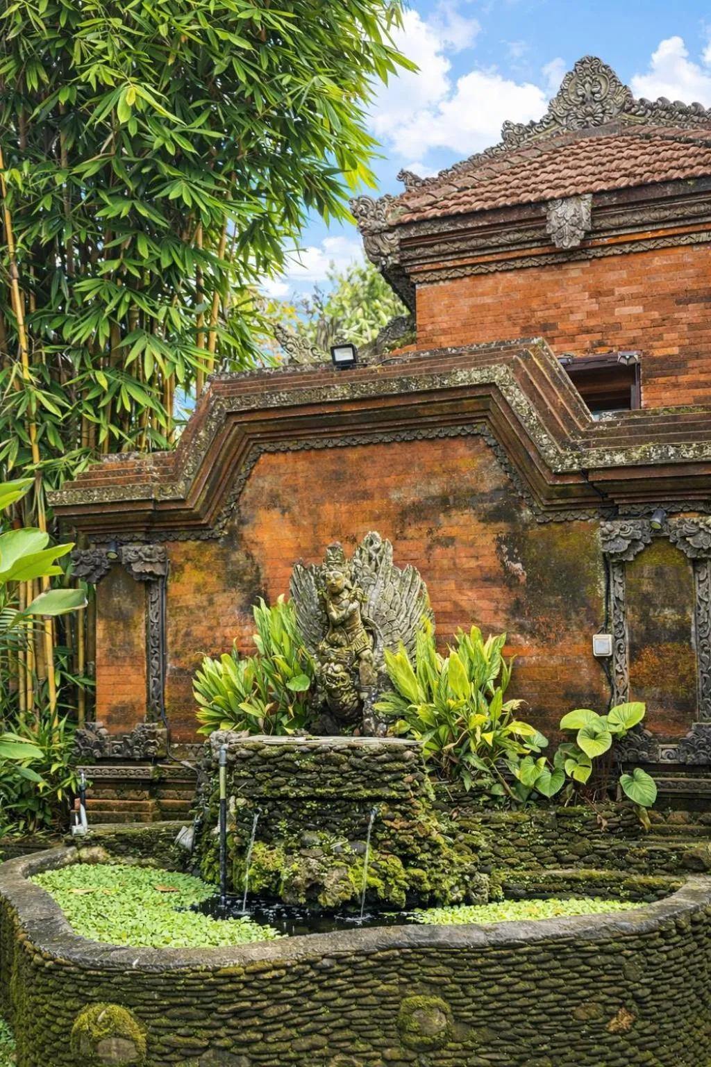 Facade/entrance in Puri Anyar Ubud