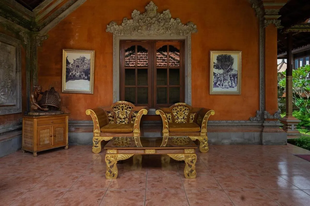 Seating area in Puri Anyar Heritage