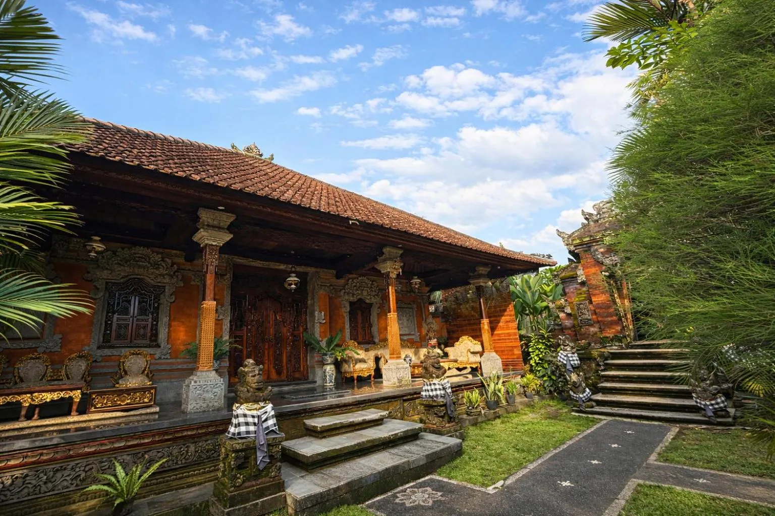 Lobby or reception in Puri Anyar Ubud