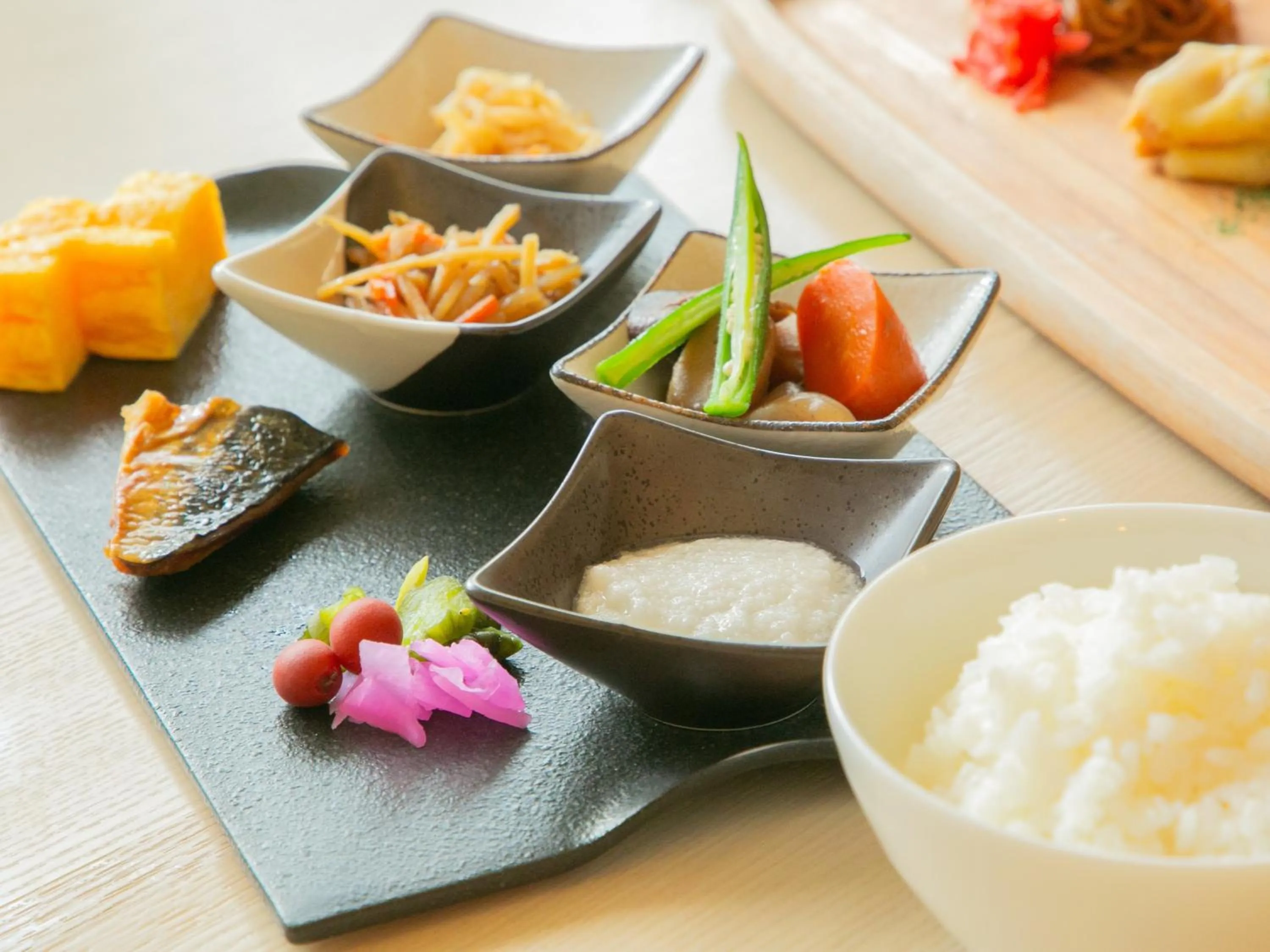 Food in Wishton Hotel Yukari