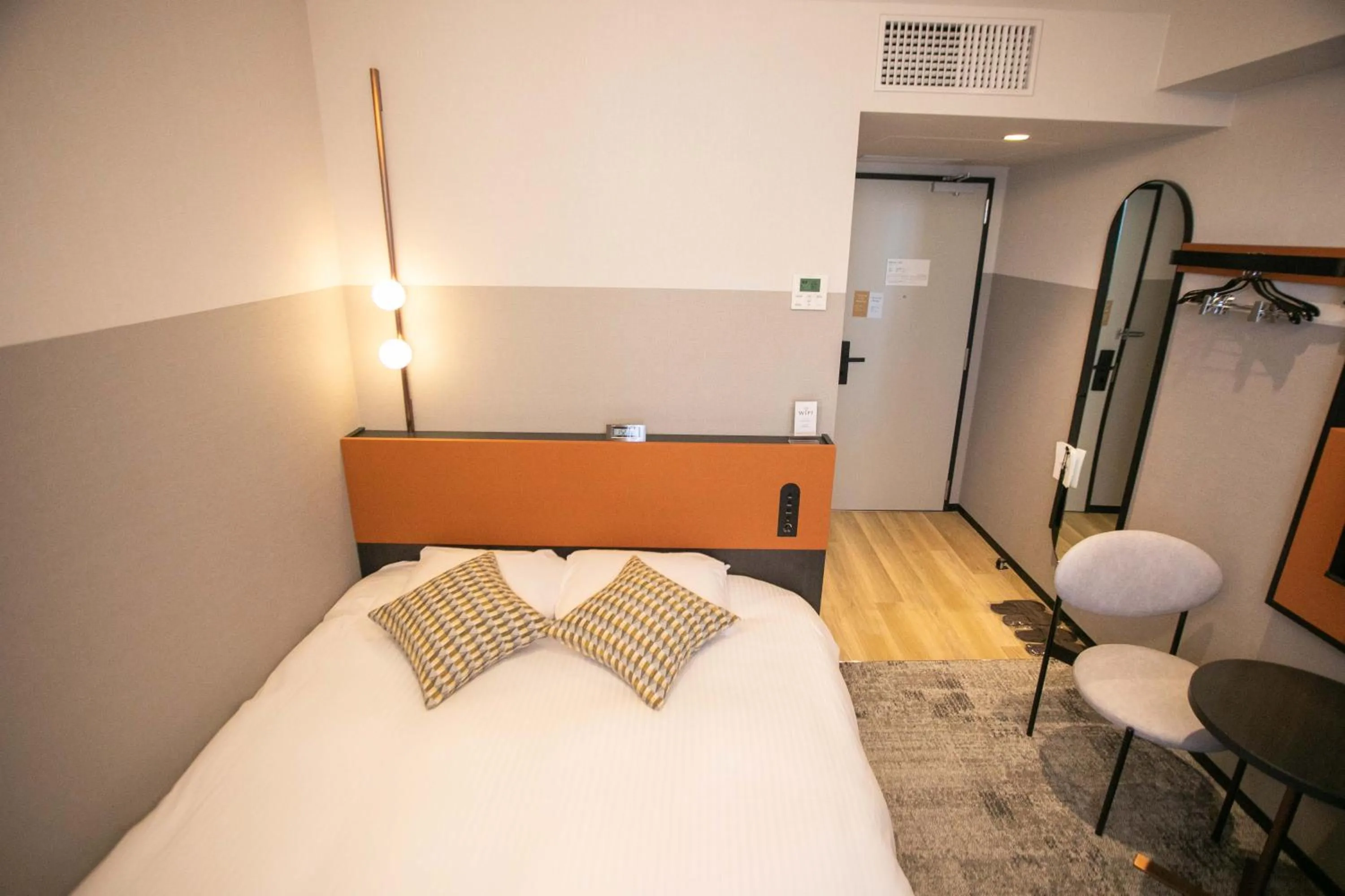 Bed in Wishton Hotel Yukari