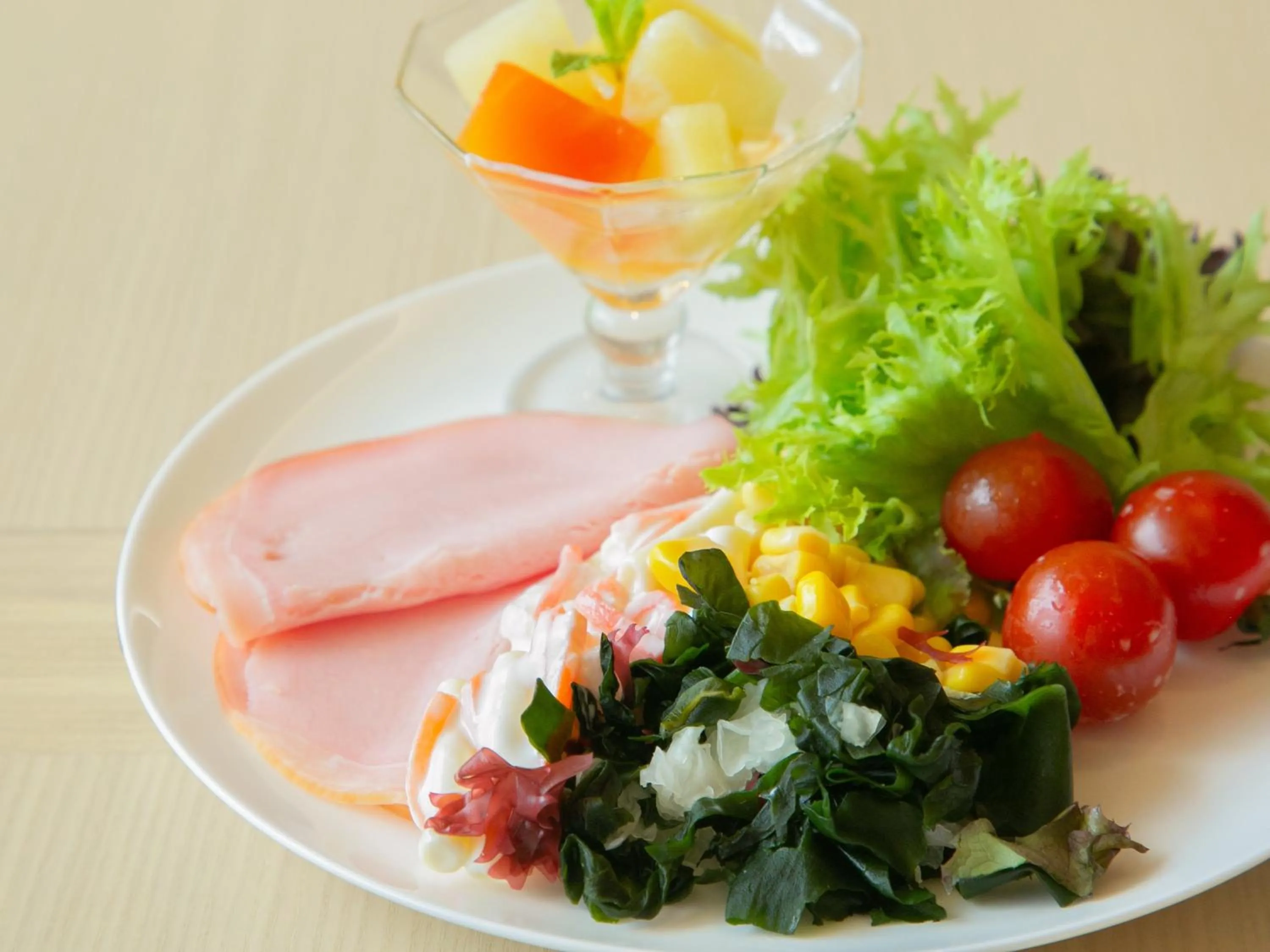 Food in Wishton Hotel Yukari