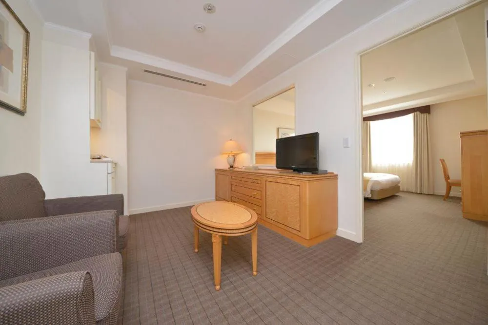 Living room in Wishton Hotel Yukari