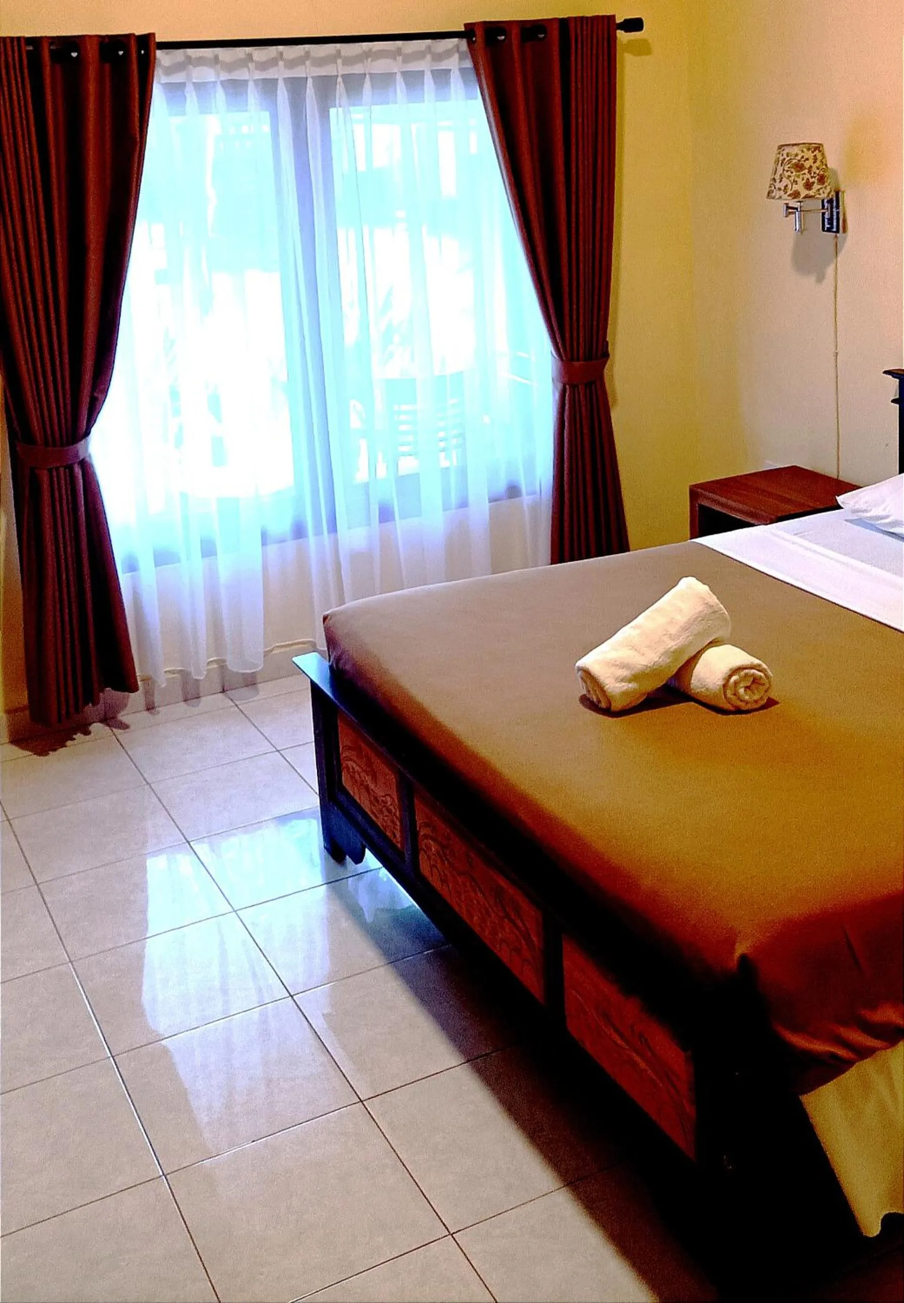 Bed in Hotel My Lovina