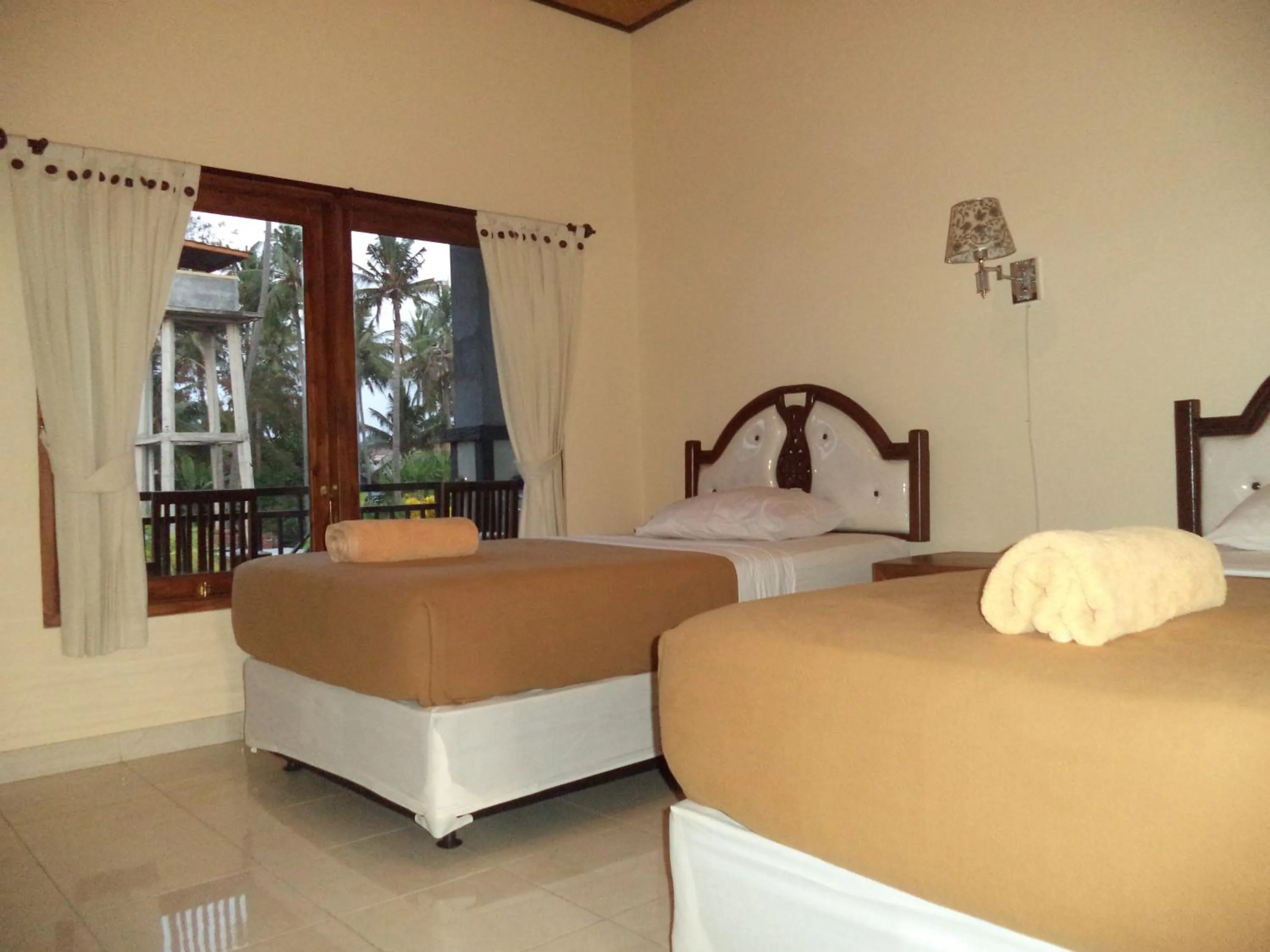 Bed in Hotel My Lovina