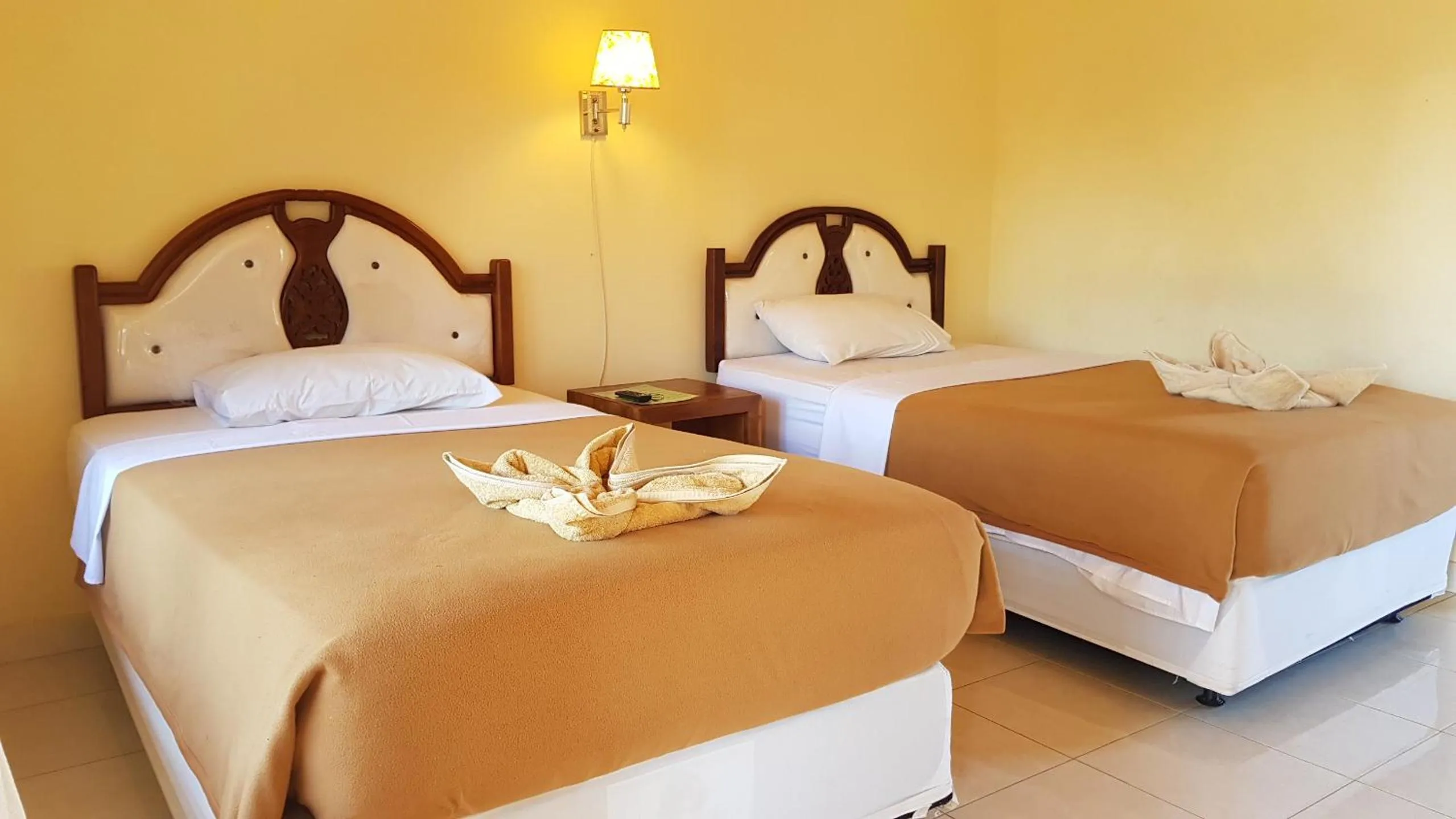 Bed in Hotel My Lovina