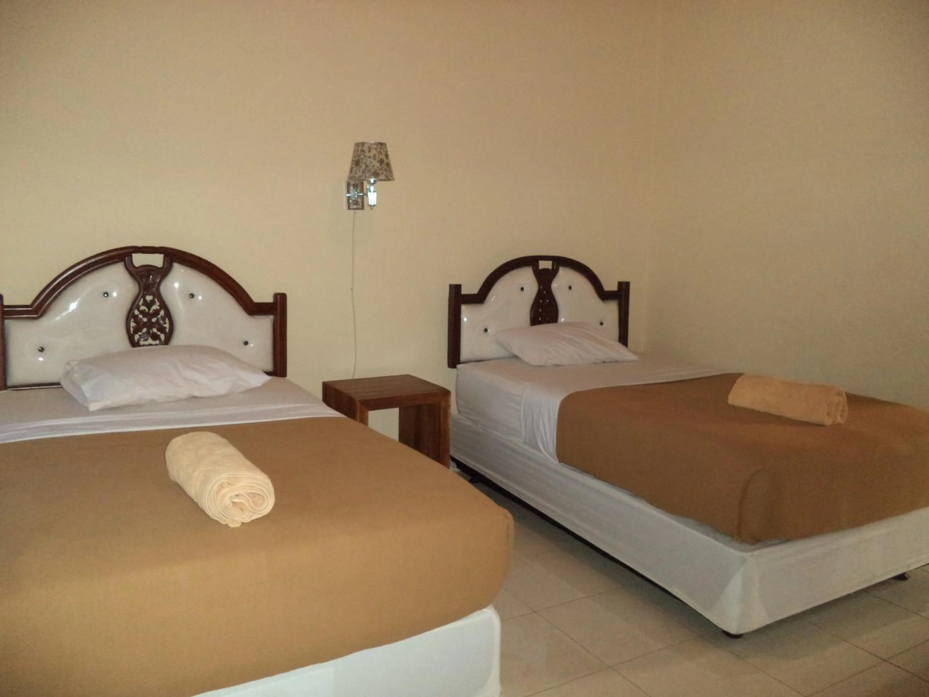 Bed in Hotel My Lovina