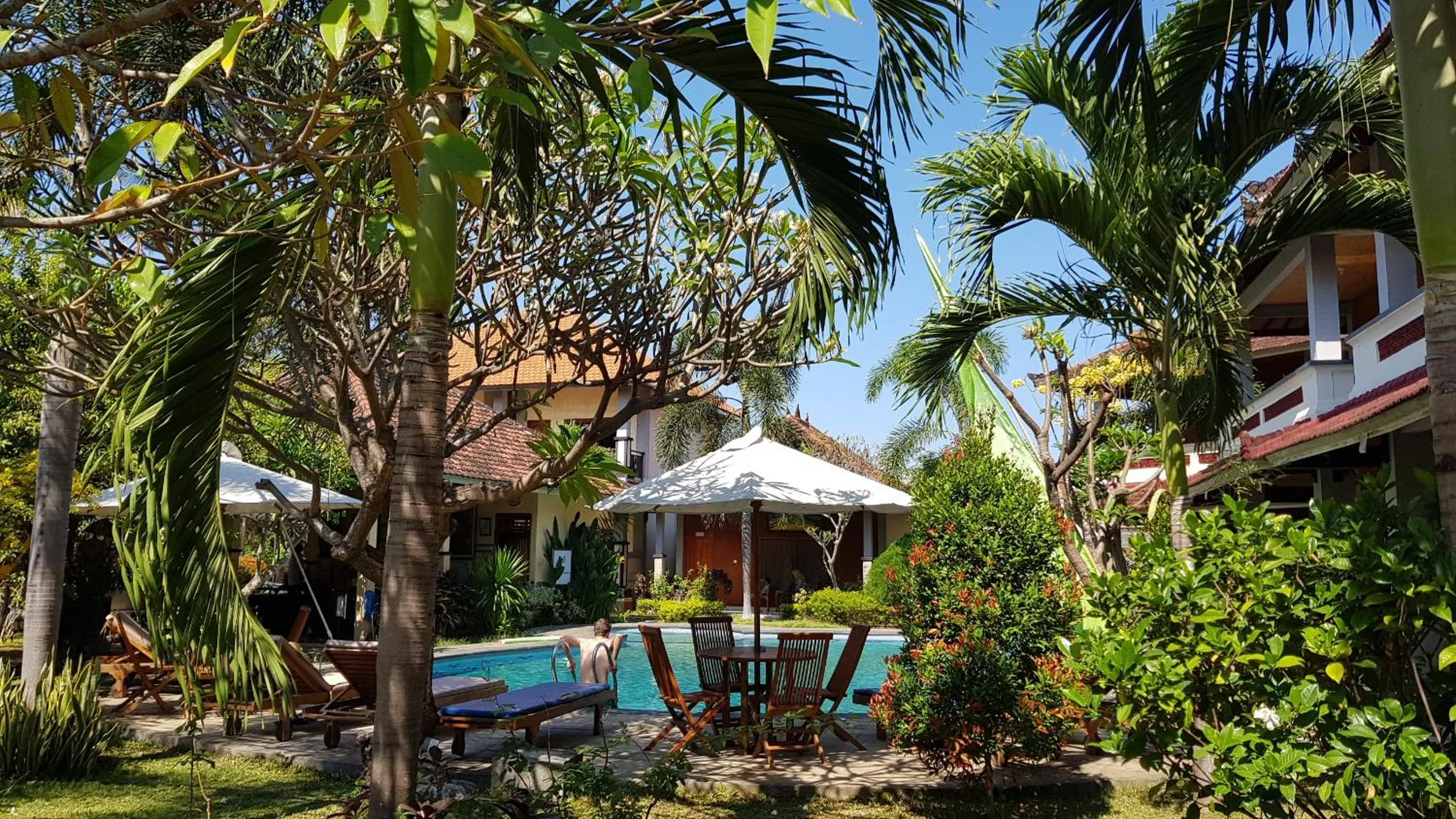 Pool view in Hotel My Lovina