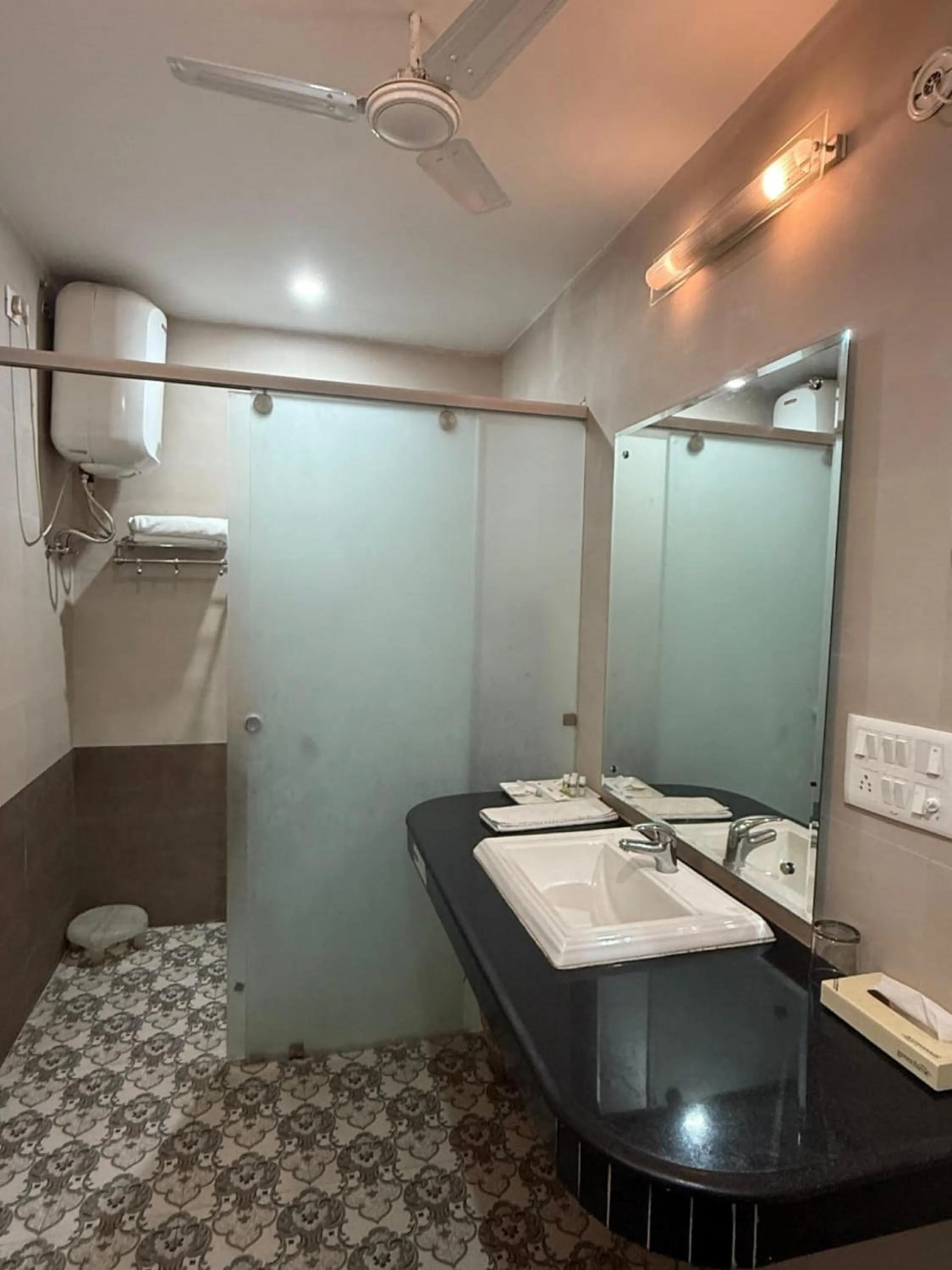 Bathroom in Naturoville Wellness Resort Rishikesh - Surrounded by Nature, Rooted in Wellness