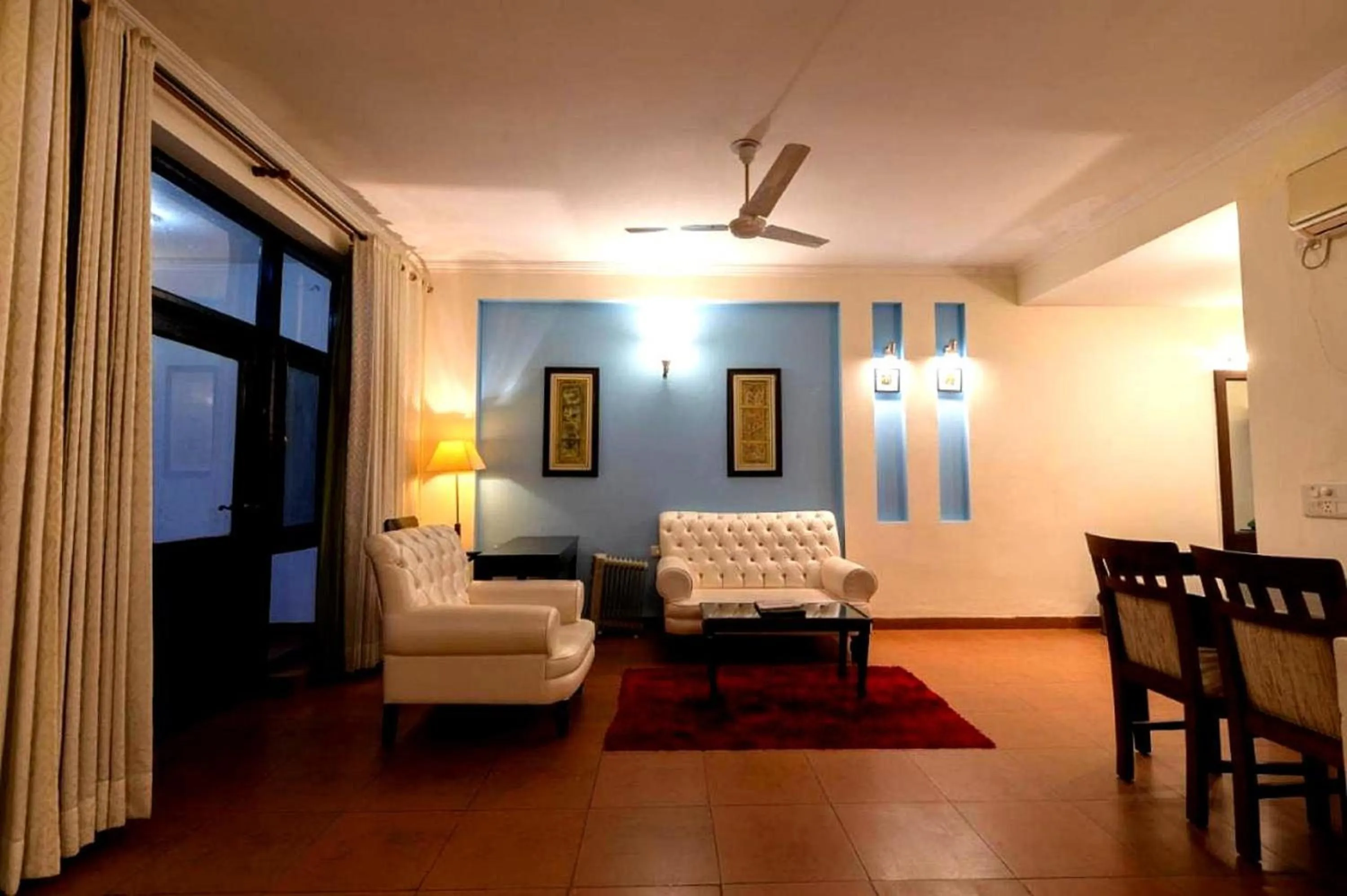 Photo of the whole room, Bed in Naturoville Wellness Resort Rishikesh - Surrounded by Nature, Rooted in Wellness