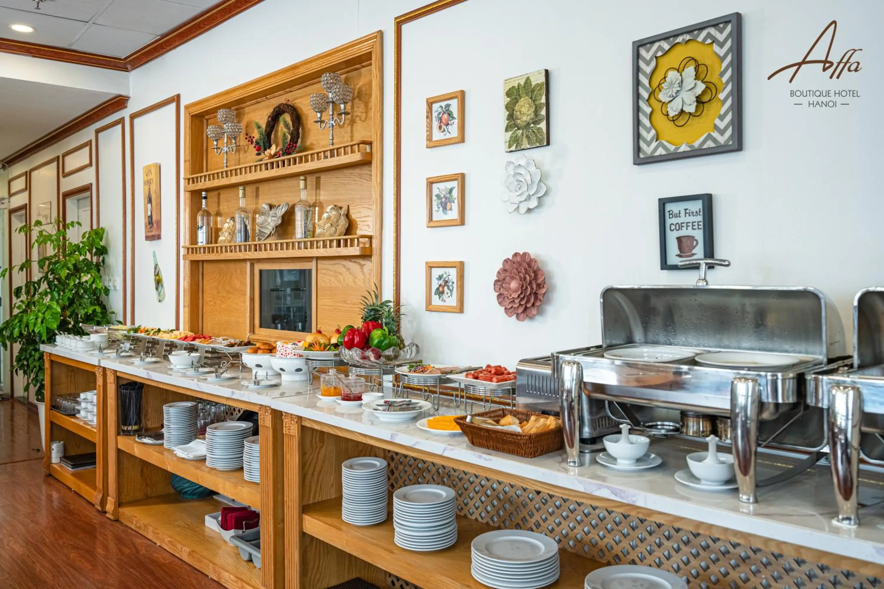 Buffet breakfast in Affa Boutique Hotel