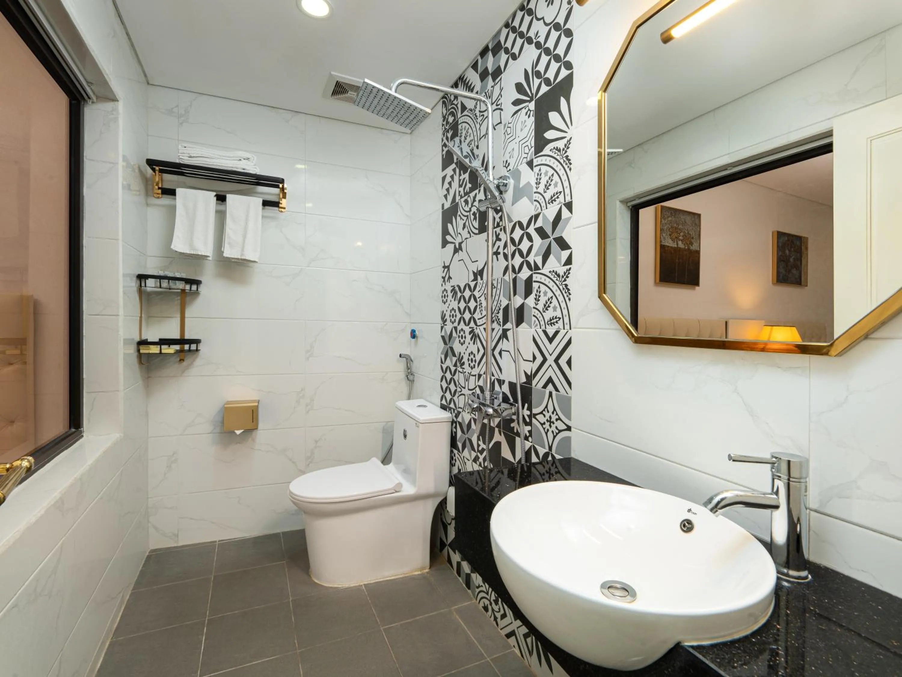 Shower in Affa Boutique Hotel