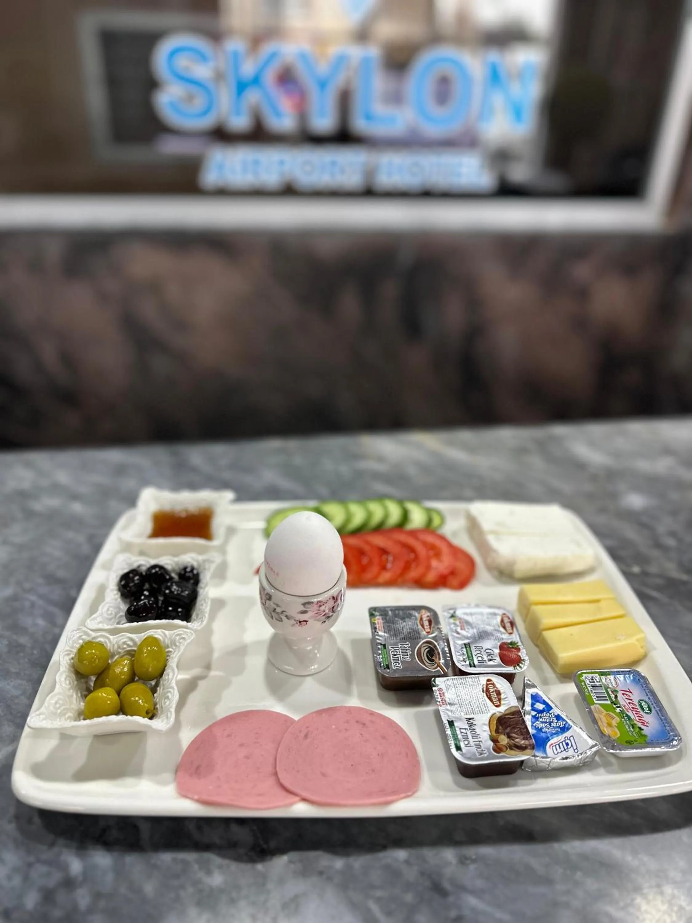 Breakfast in Skylon Airport Hotel