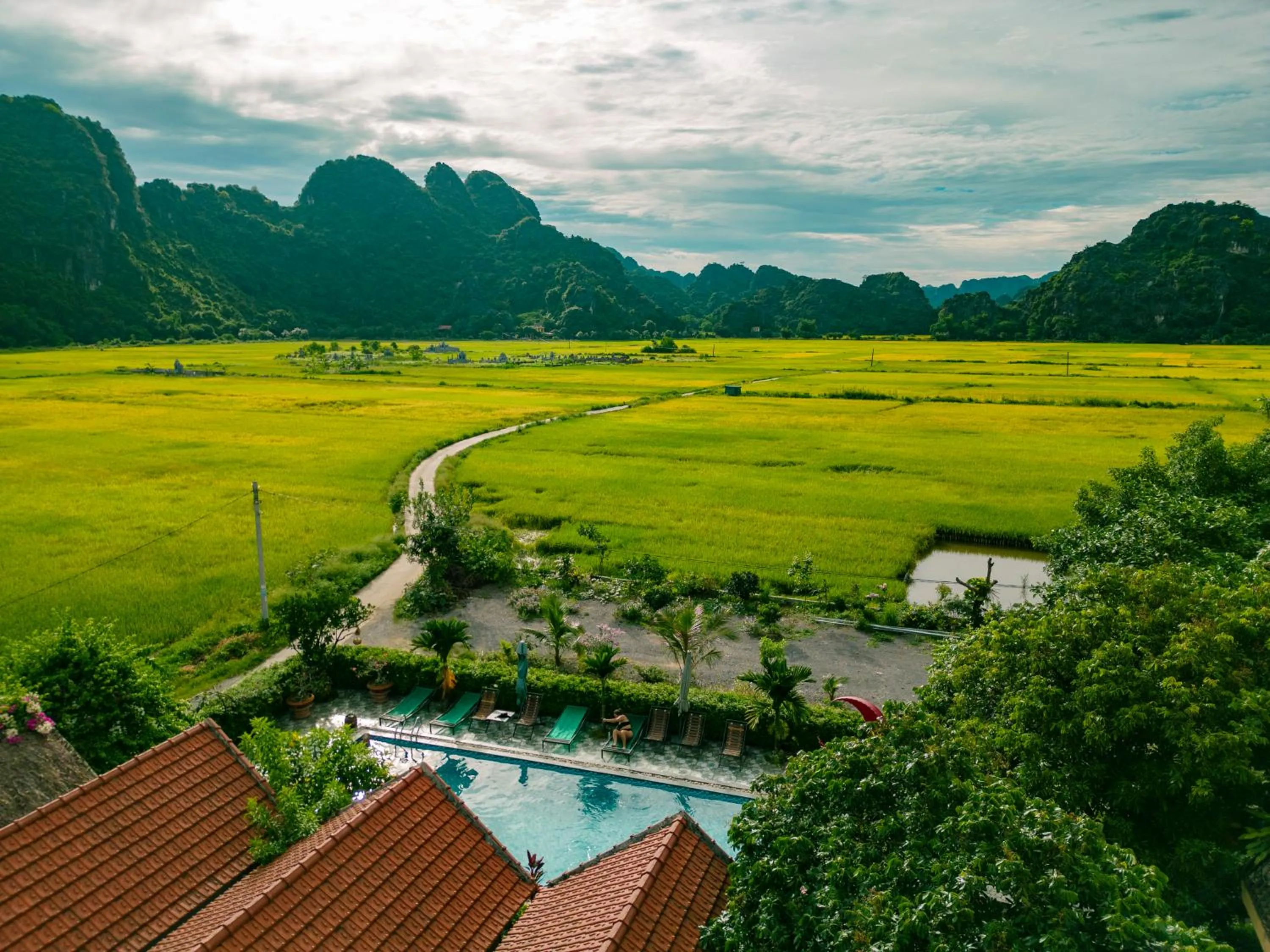Natural landscape in Tam Coc Minh Hung Homestay