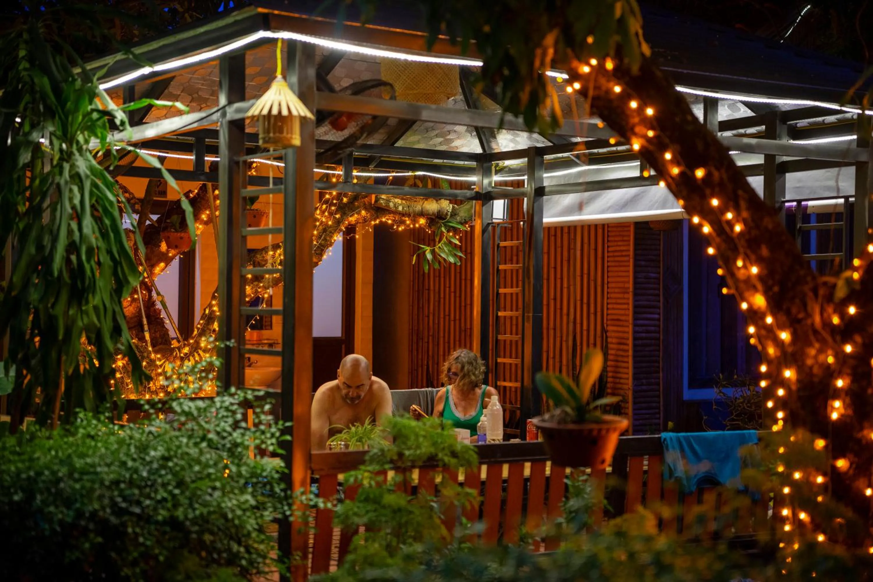 Patio in Tam Coc Minh Hung Homestay