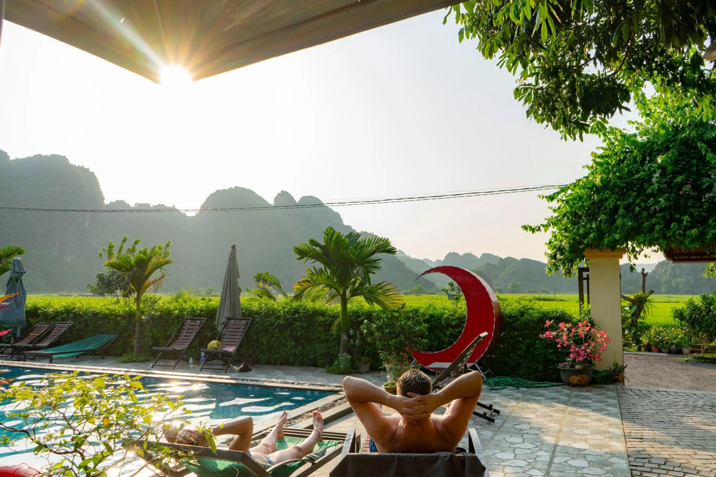 On site in Tam Coc Minh Hung Homestay