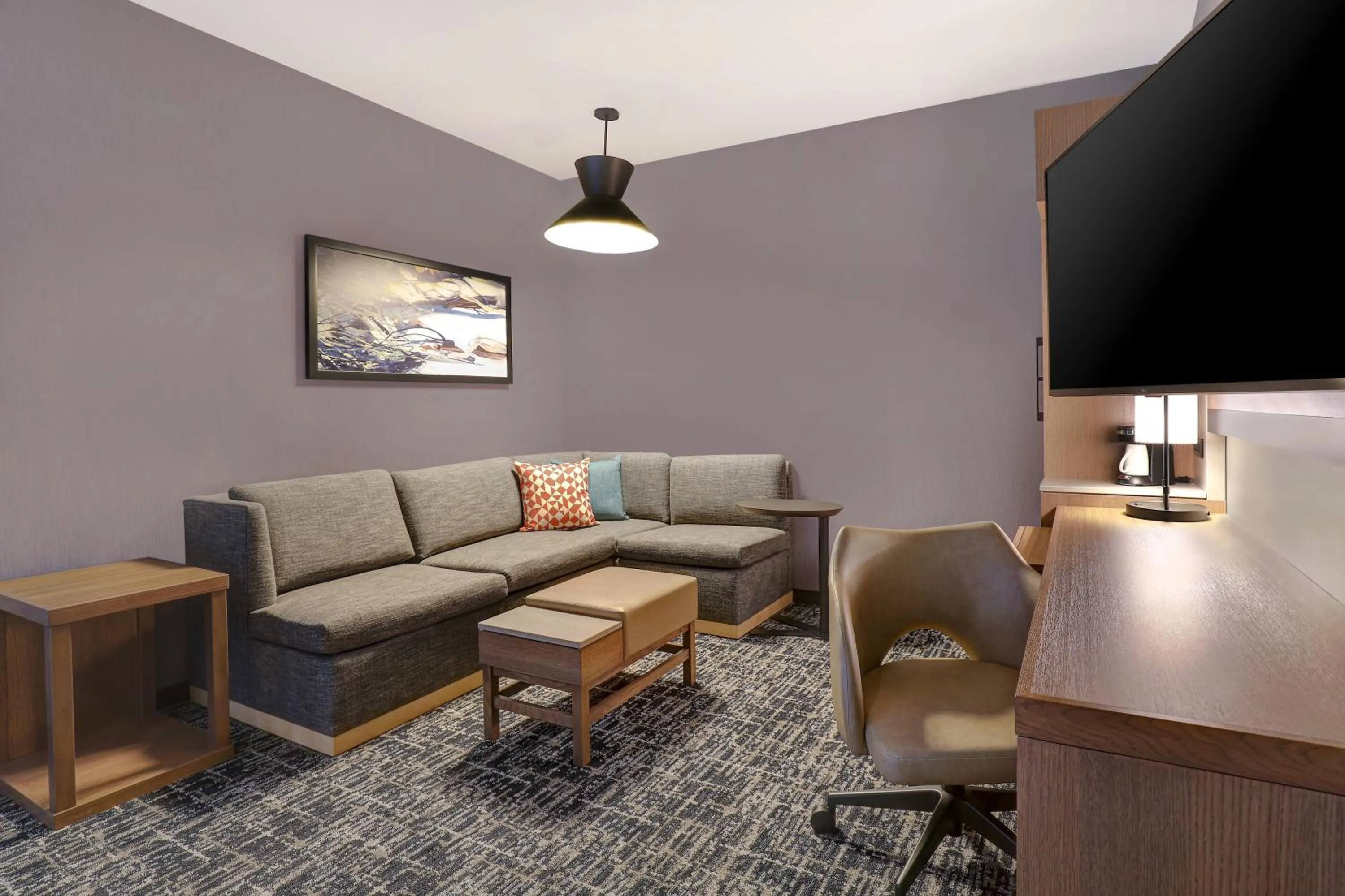 Seating area in Hyatt Place Ottawa West