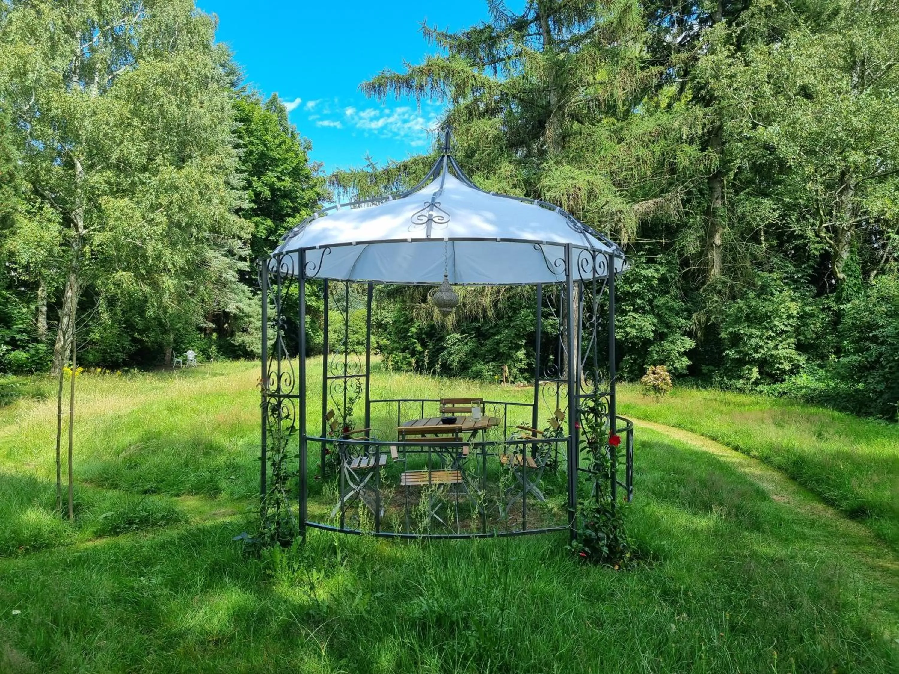 Garden view in Landhaus Kyritz