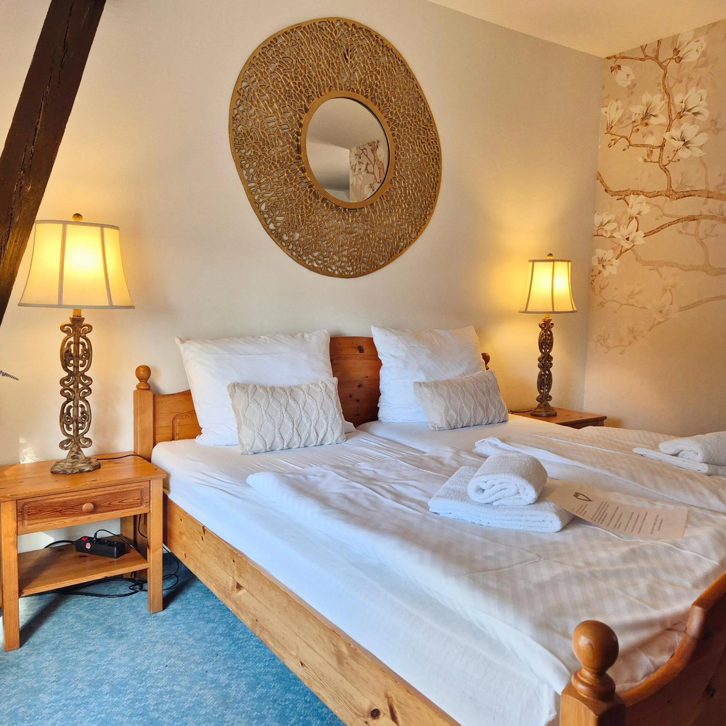 Bed in Landhaus Kyritz