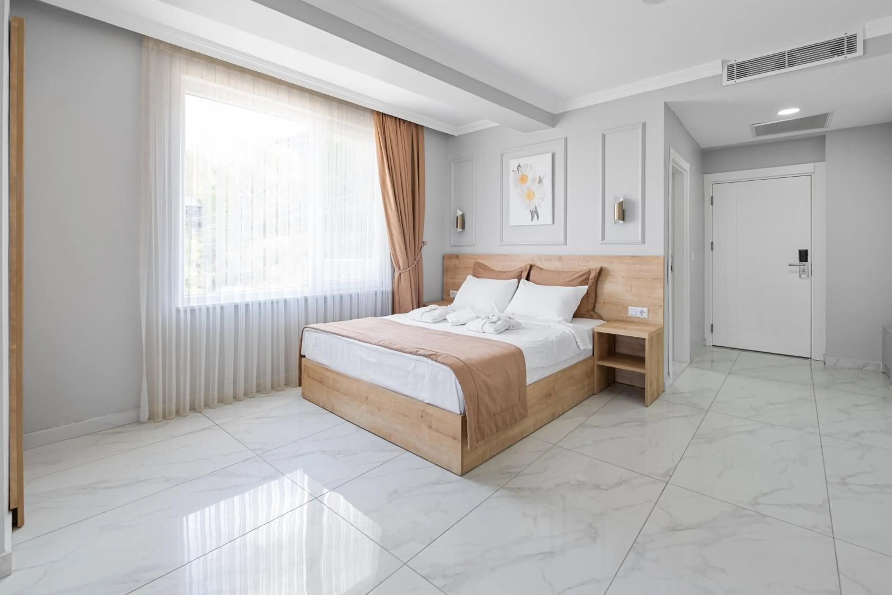 Bed in Sapanca View Hotel