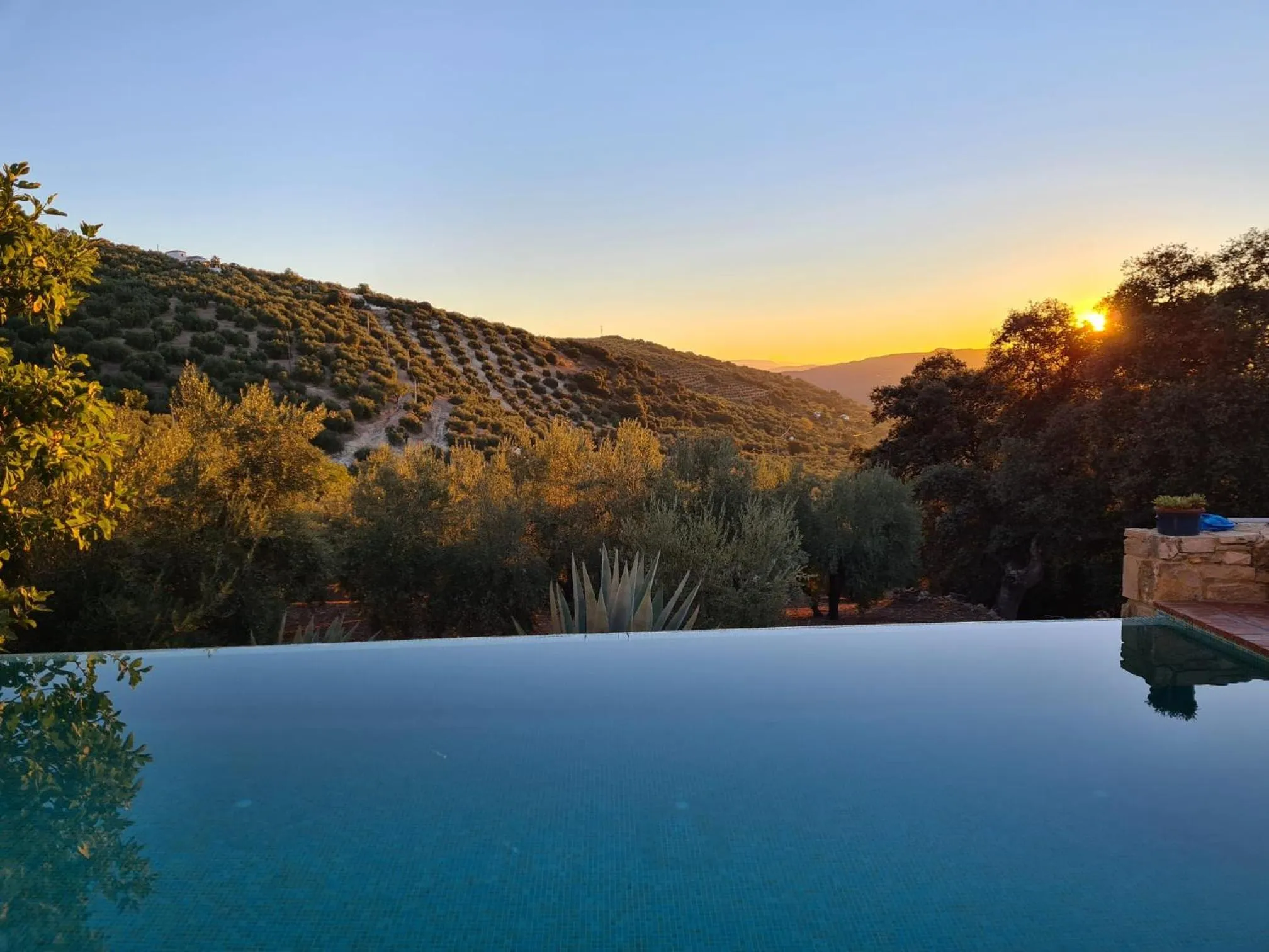 Natural landscape in Cortijo La Haza