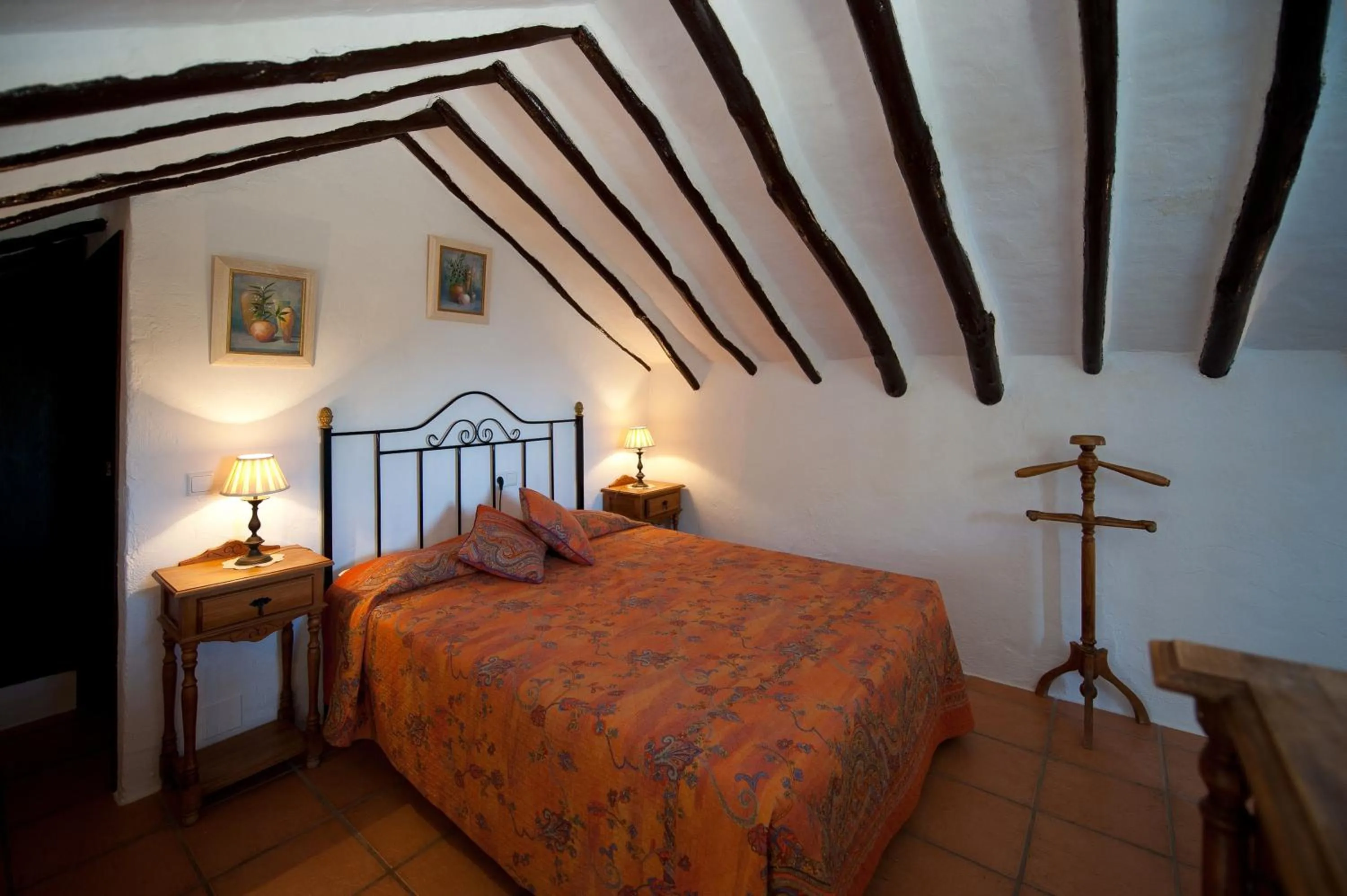 Decorative detail, Bed in Cortijo La Haza