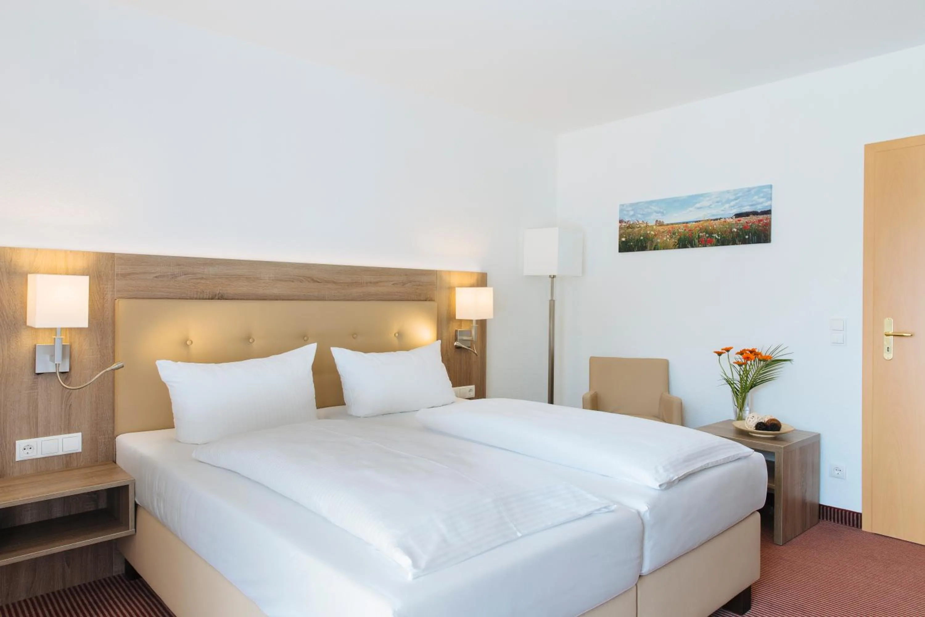 Photo of the whole room, Bed in Hotel Meerzeit Binz