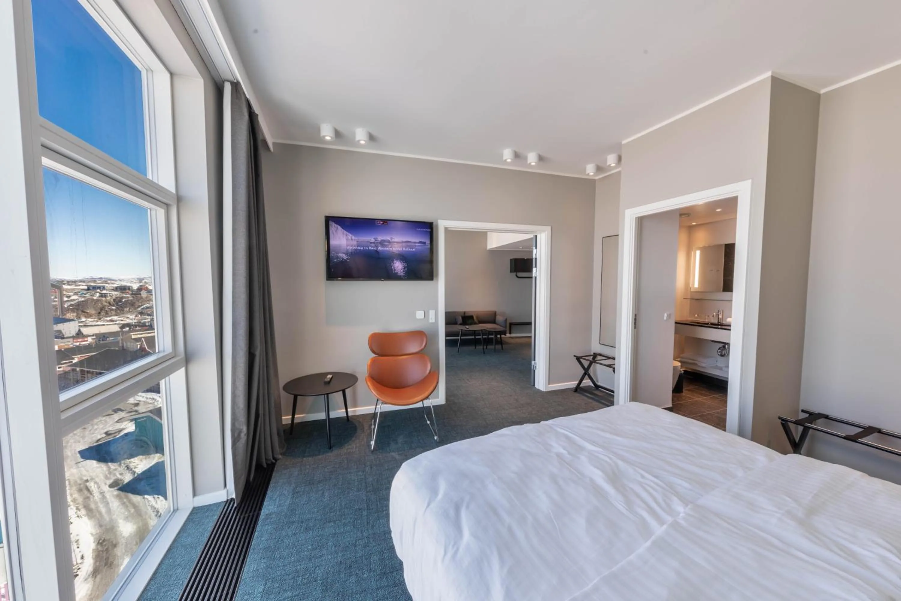 TV and multimedia, Bed in Best Western Plus Hotel Ilulissat