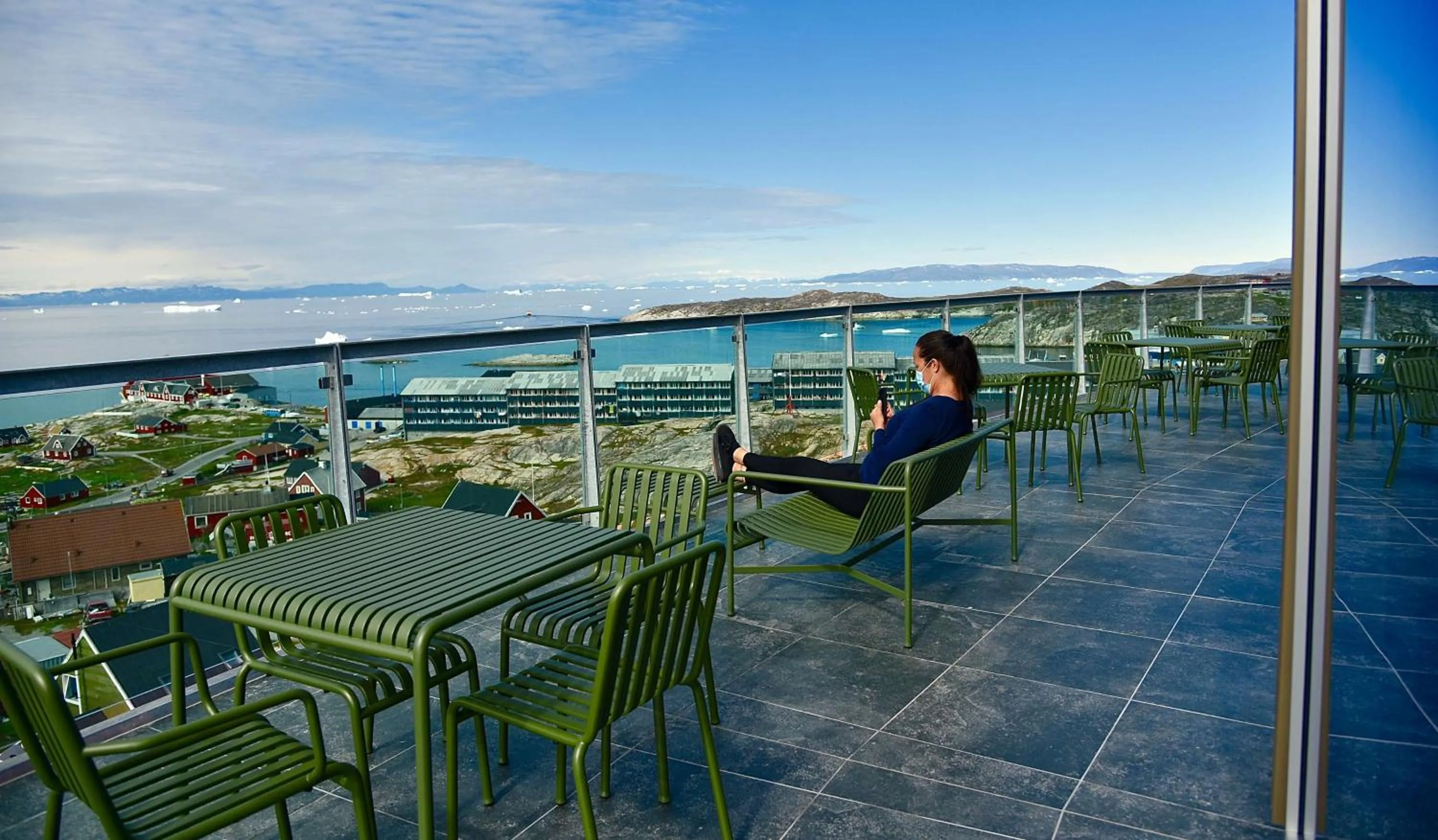 Balcony/Terrace in Best Western Plus Hotel Ilulissat