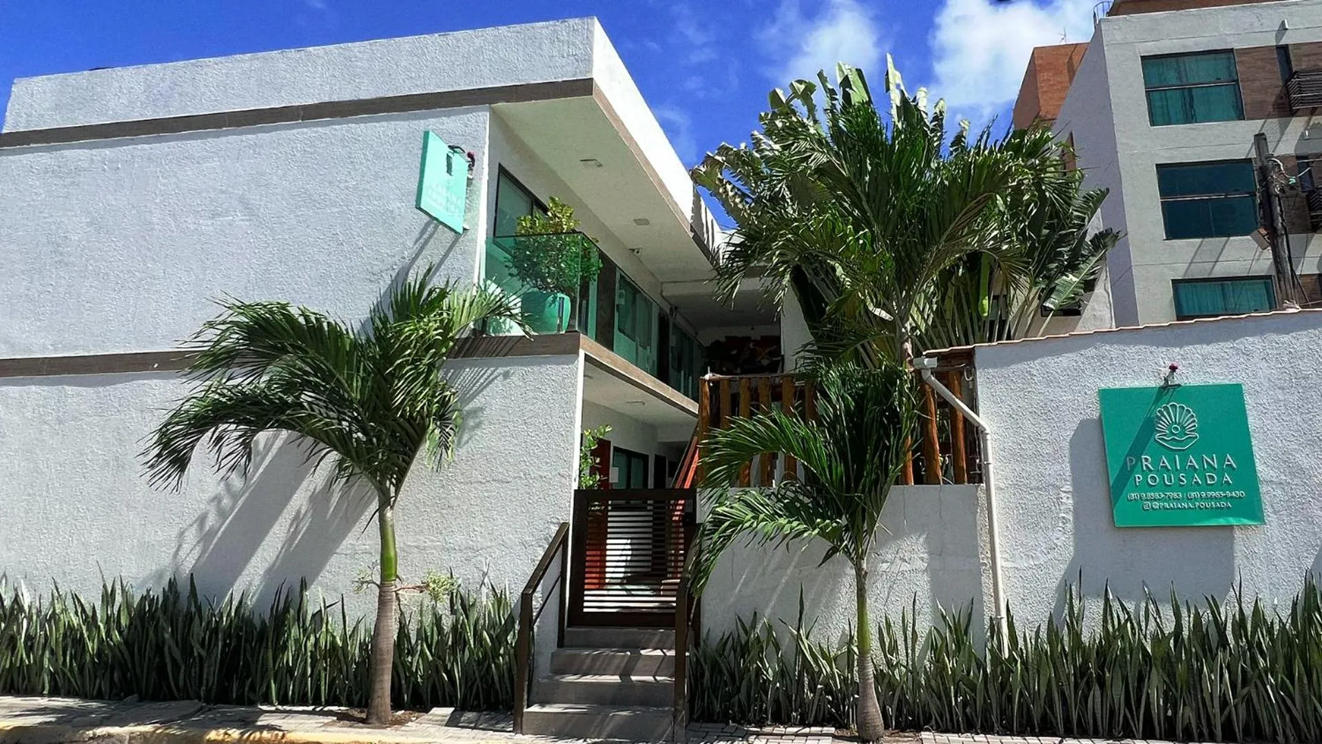 Property building in Pousada Praiana