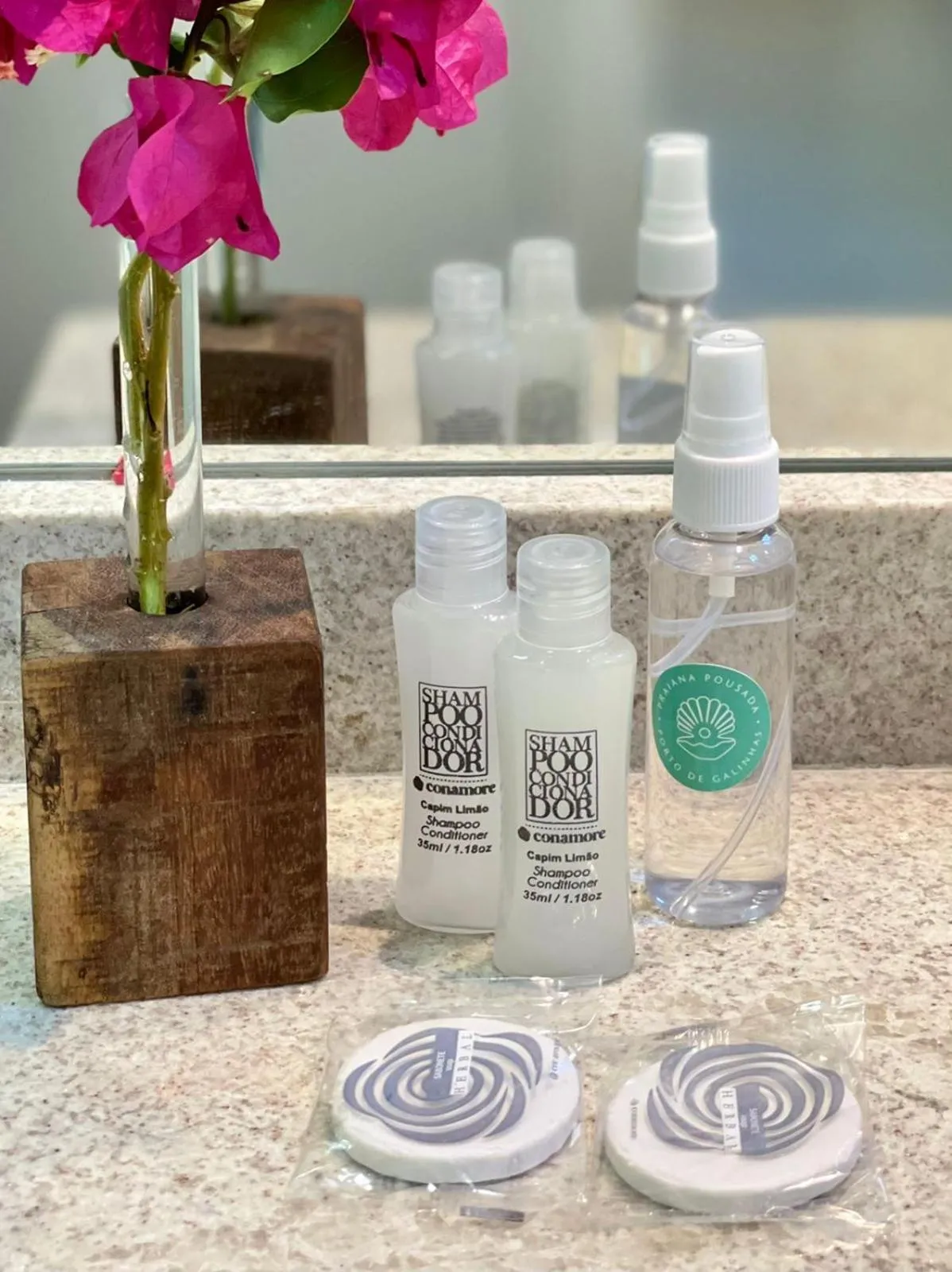 Bathroom in Pousada Praiana