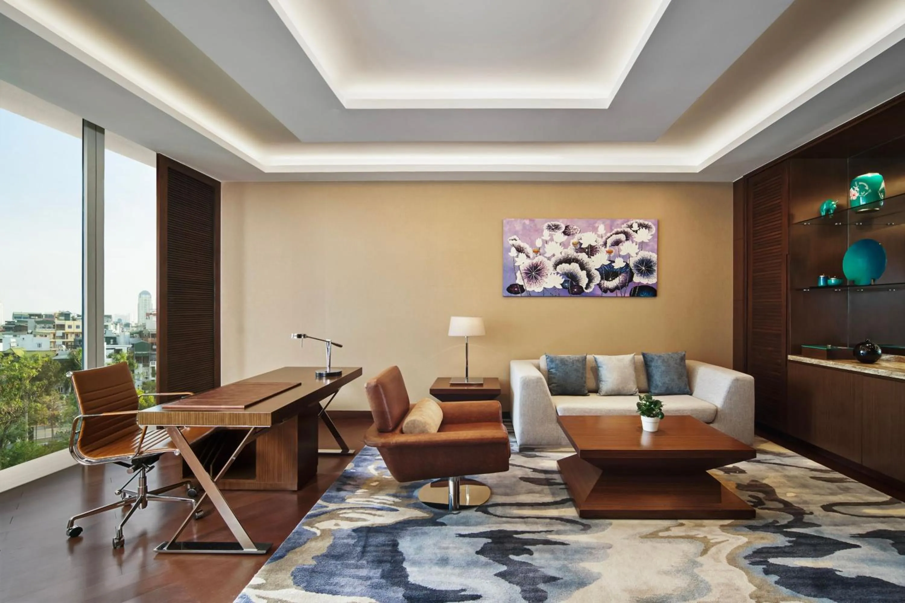 Living room in JW Marriott Hotel Hanoi