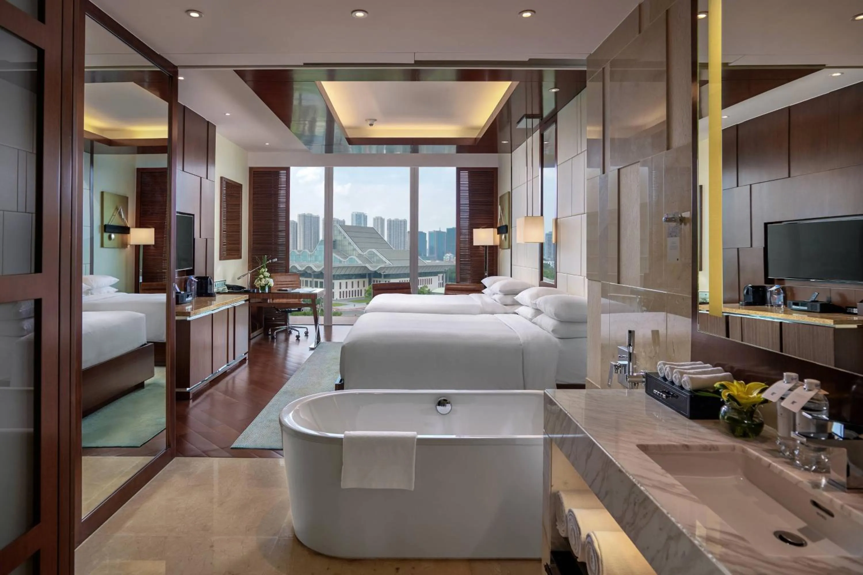 Photo of the whole room, Bed in JW Marriott Hotel Hanoi