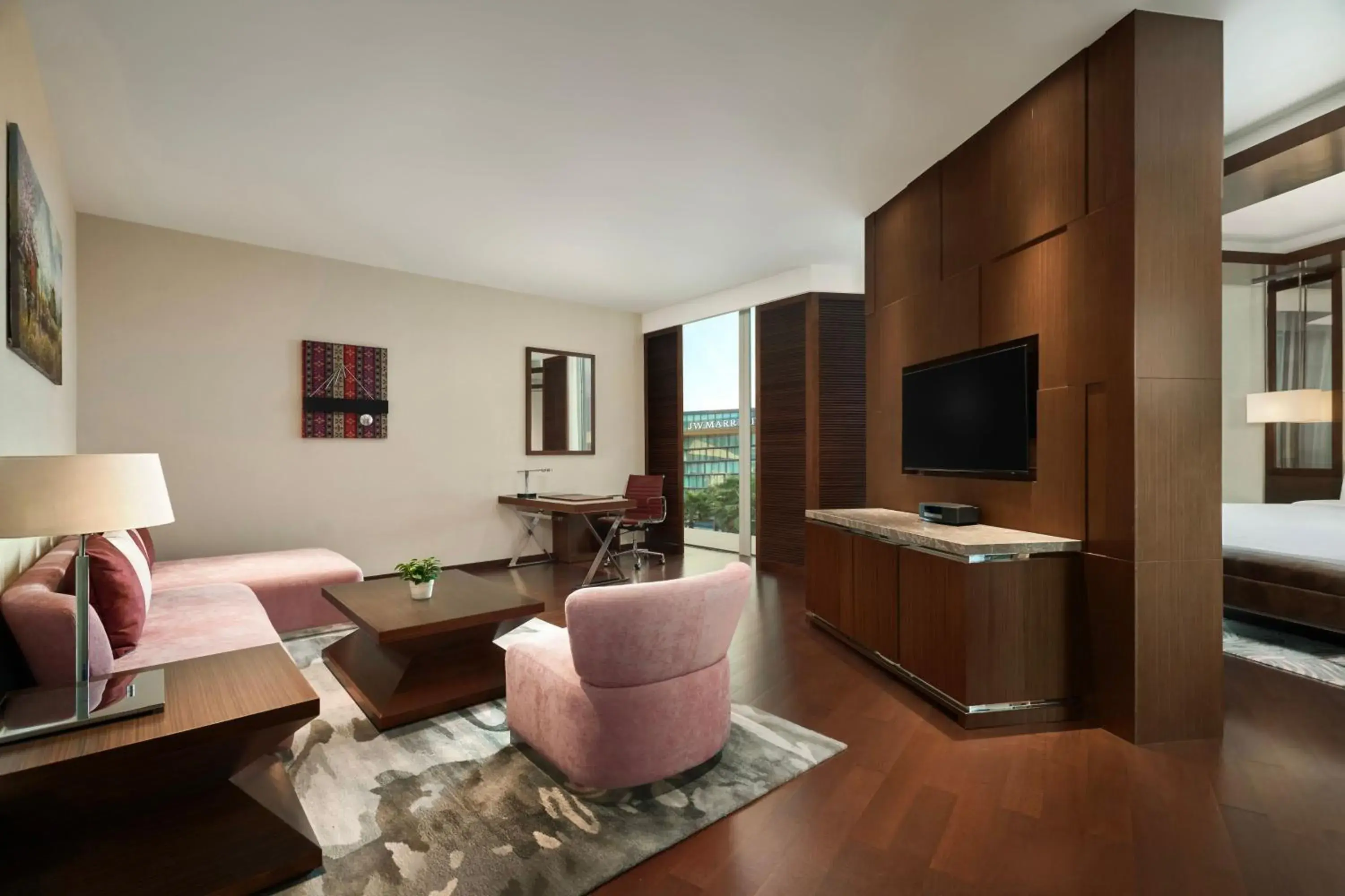 Deluxe Suite, Executive lounge access, 1 King in JW Marriott Hotel Hanoi Deluxe Suite, Executive lounge access, 1 King in JW Marriott Hotel Hanoi