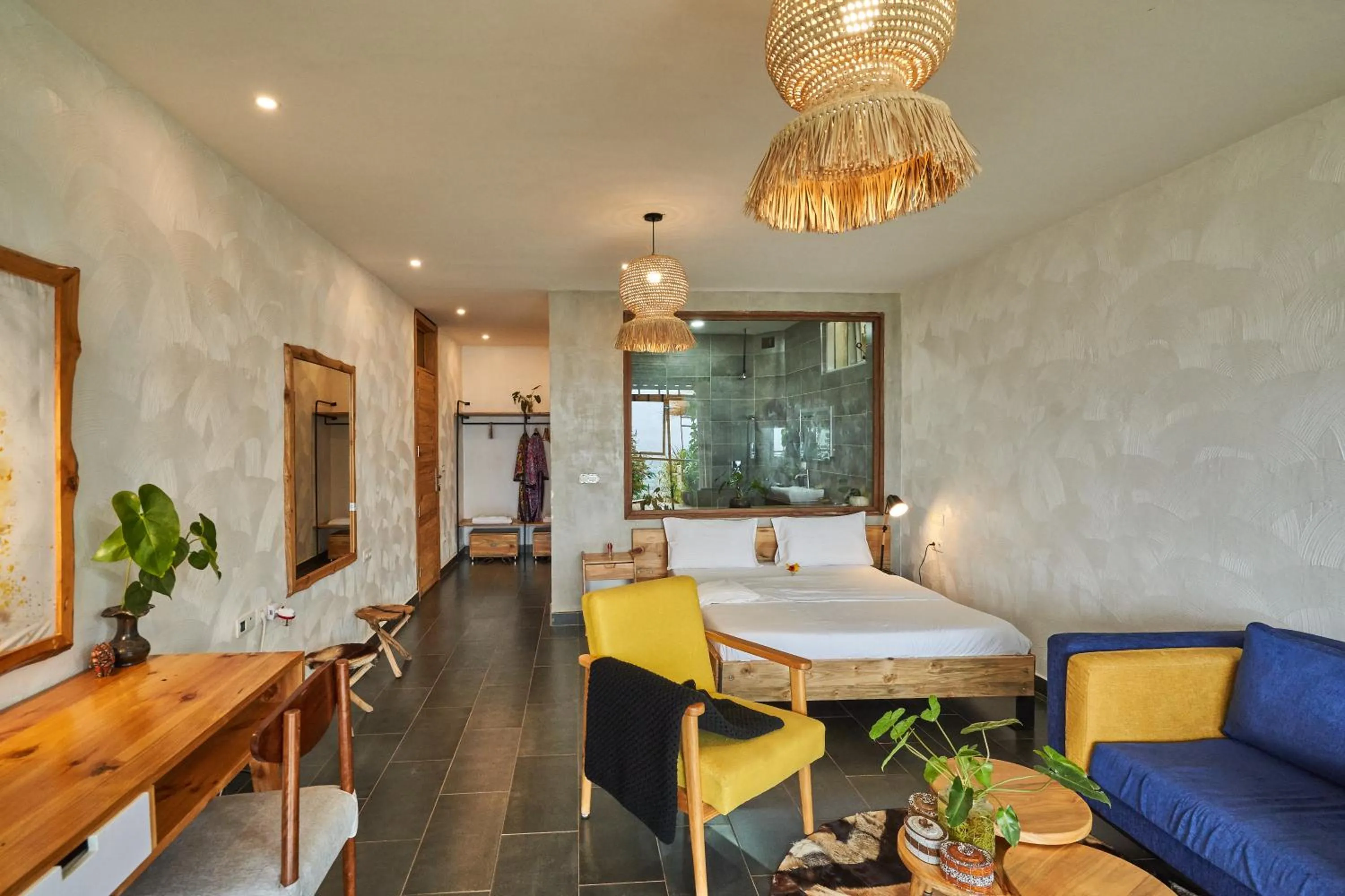 Bedroom, Bed in Eagle View Lodge - Kigali