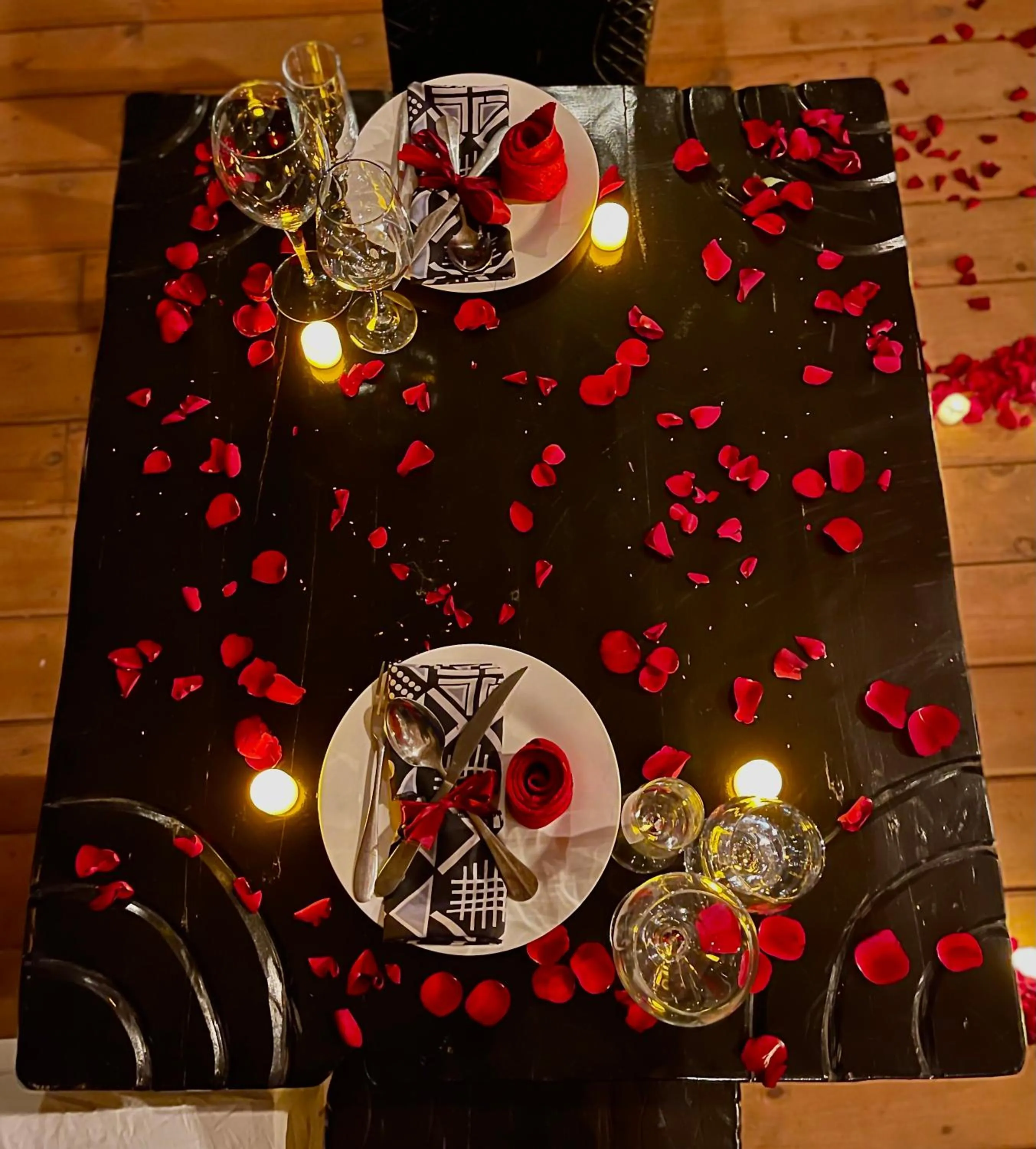 Decorative detail in Eagle View Lodge - Kigali