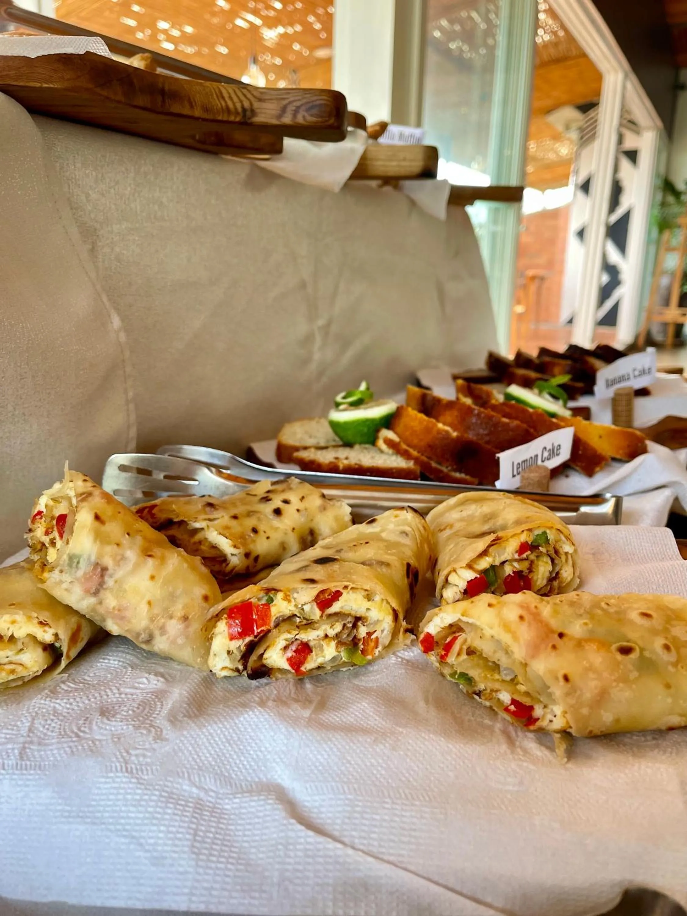 Breakfast in Eagle View Lodge - Kigali