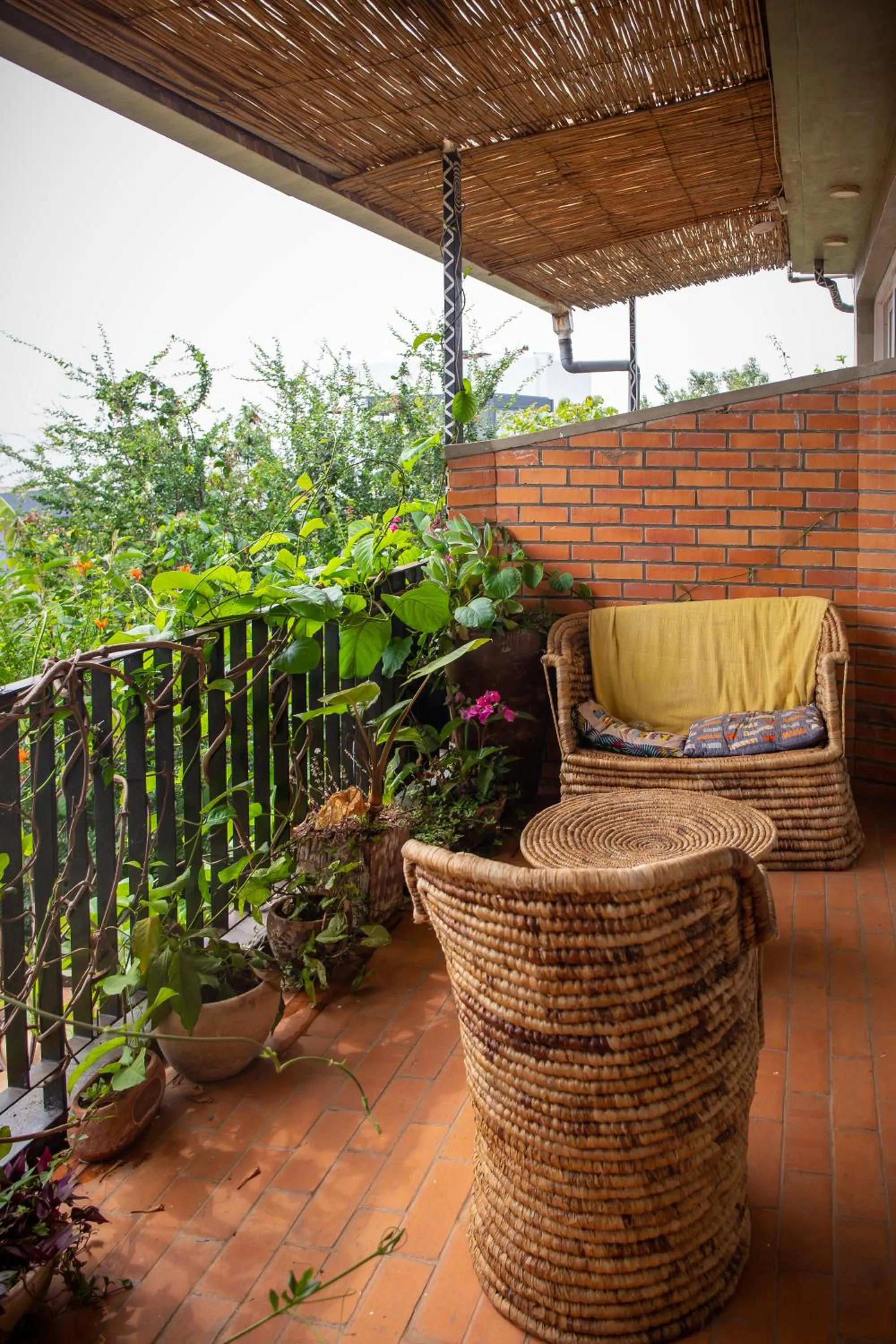 Balcony/Terrace in Eagle View Lodge - Kigali