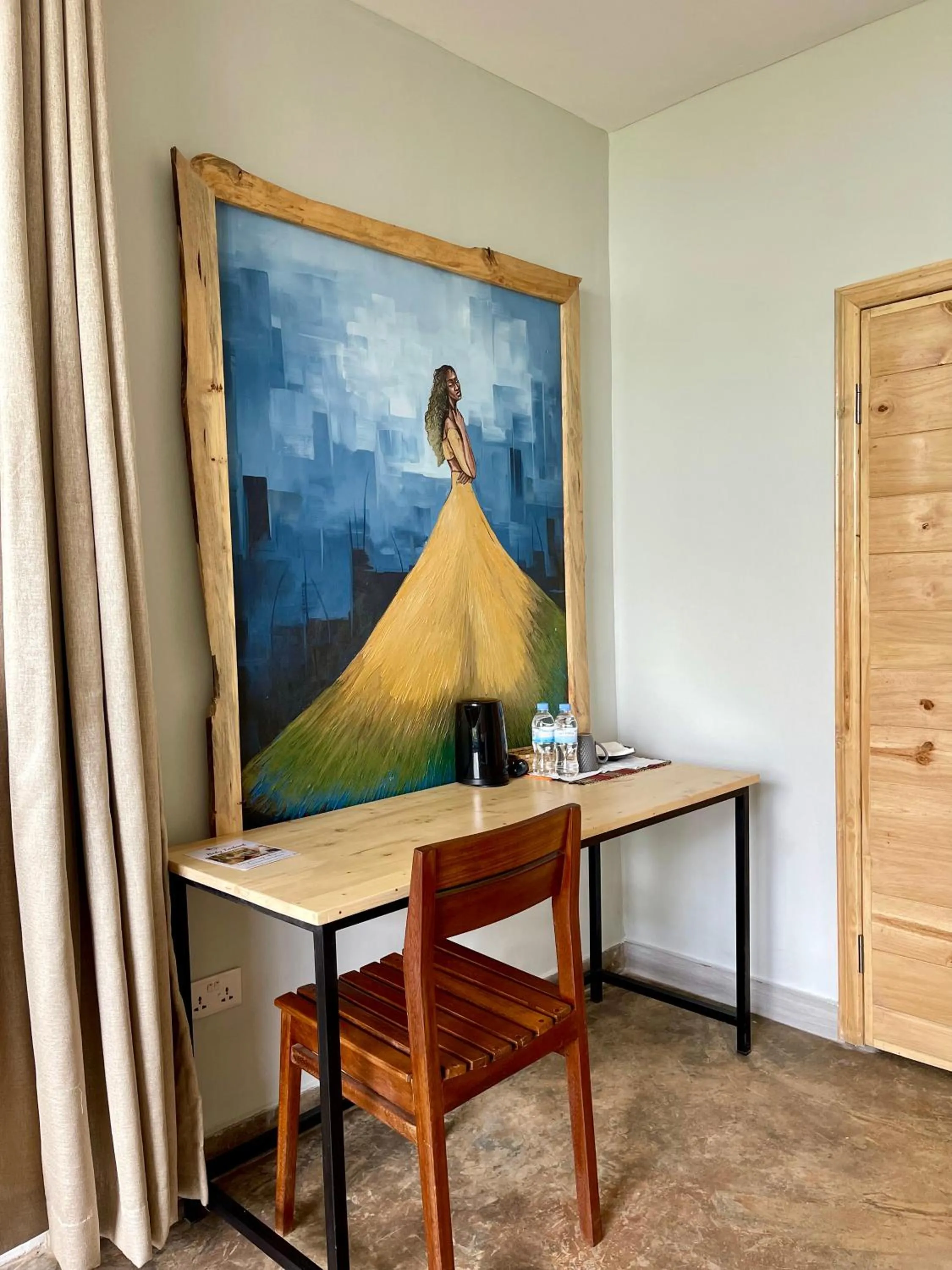 Seating area in Eagle View Lodge - Kigali