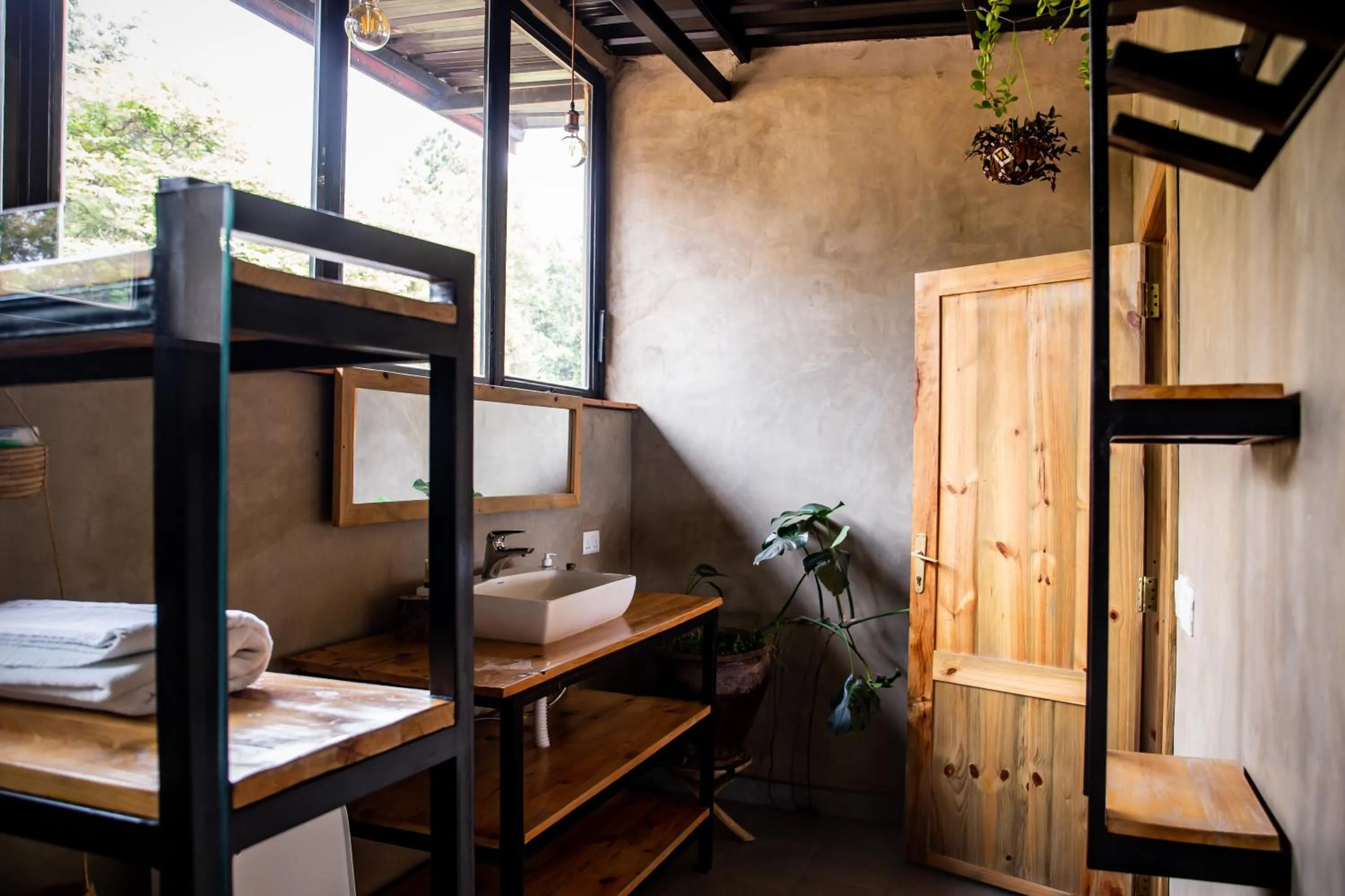 Bed in Eagle View Lodge - Kigali