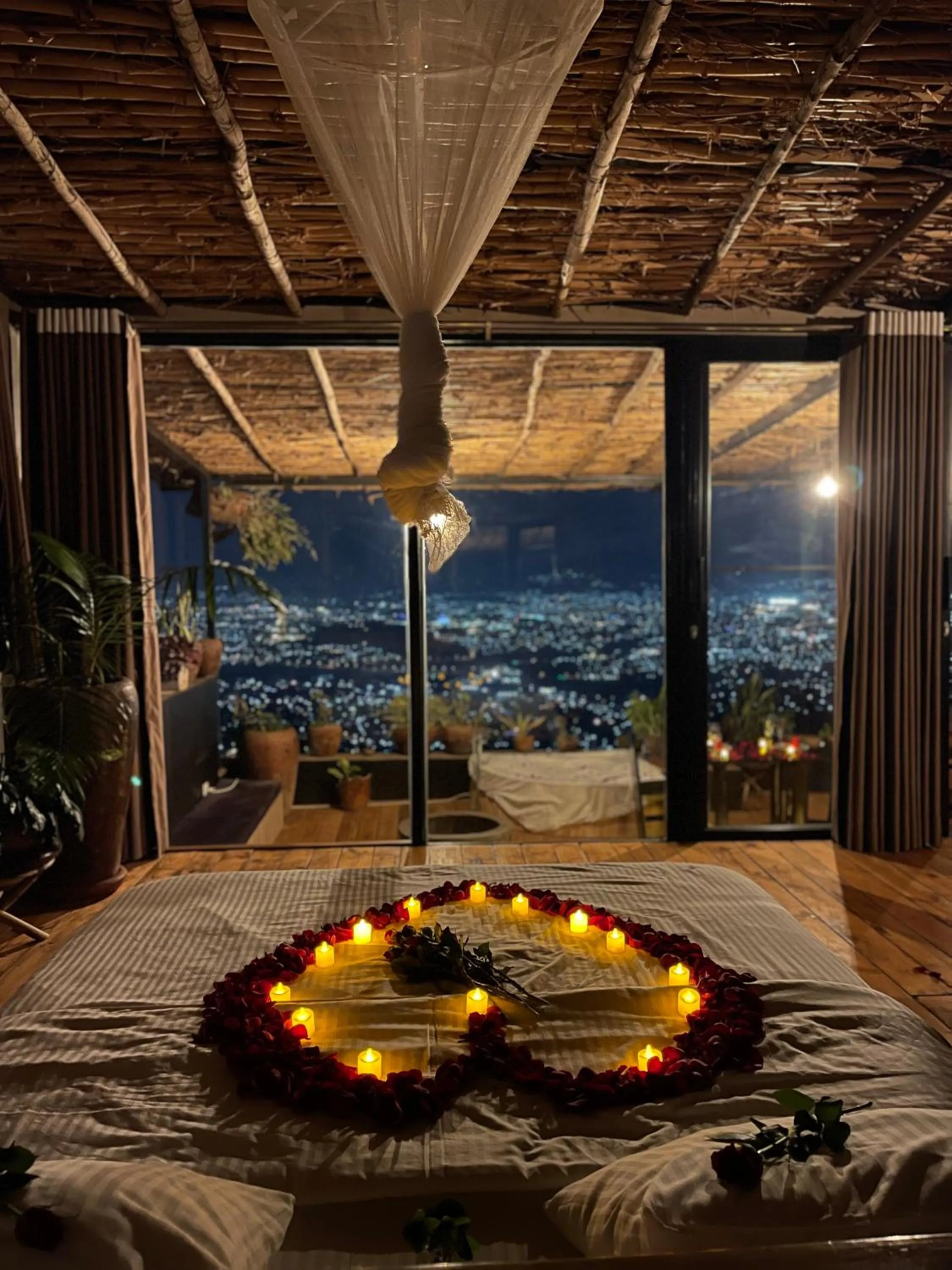 Decorative detail in Eagle View Lodge - Kigali