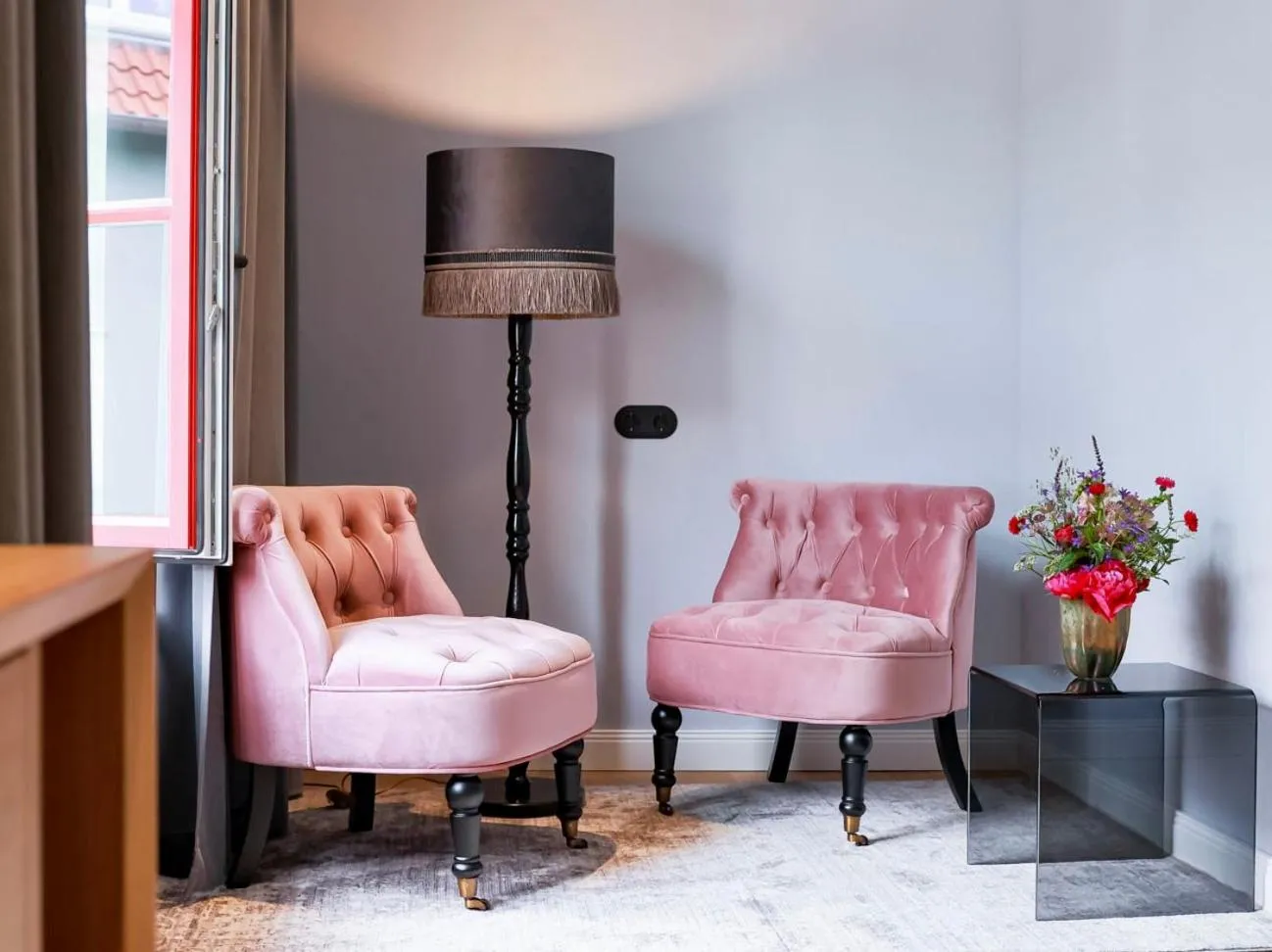 Seating area in Boutiquehotel Petuh