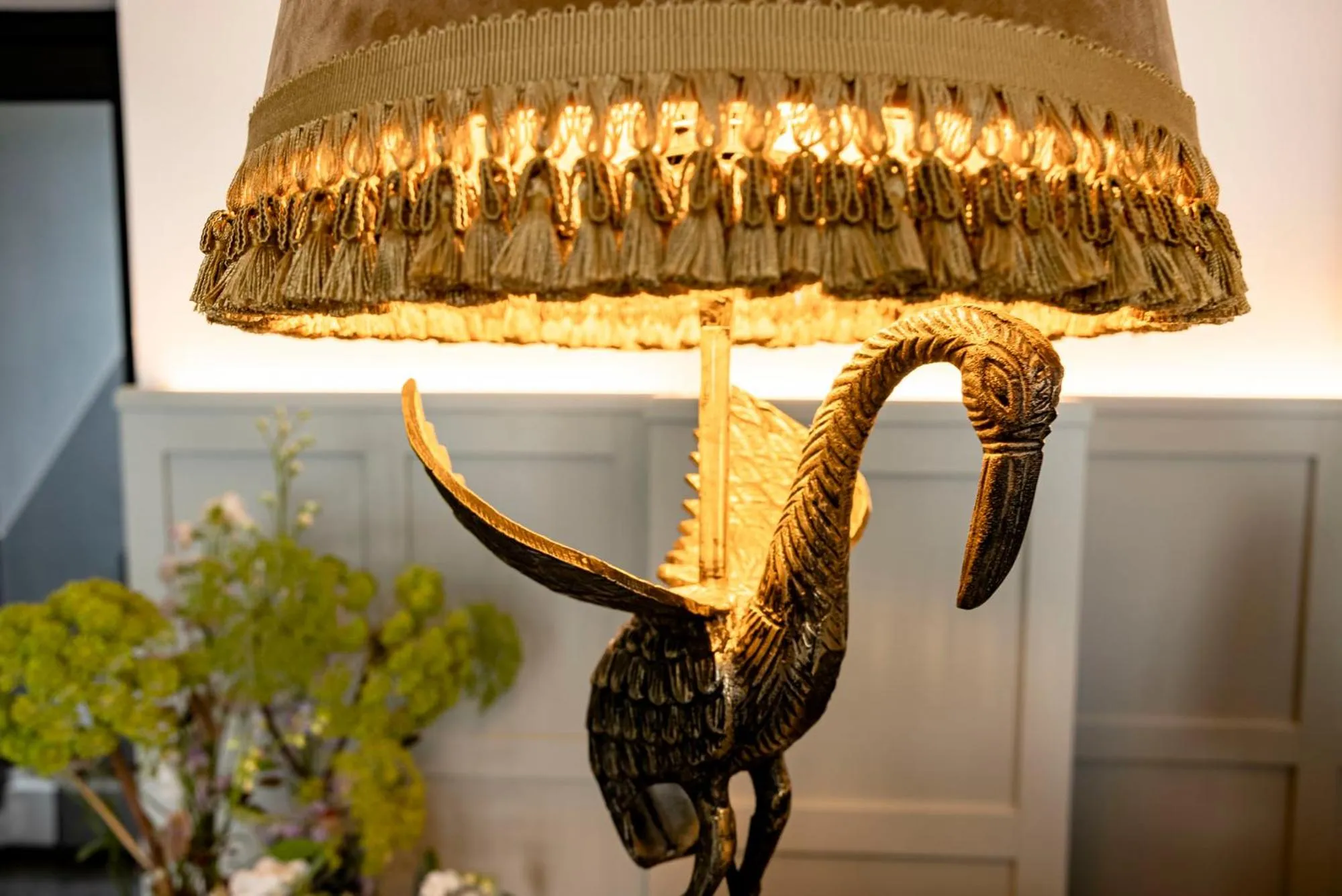 Decorative detail in Boutiquehotel Petuh