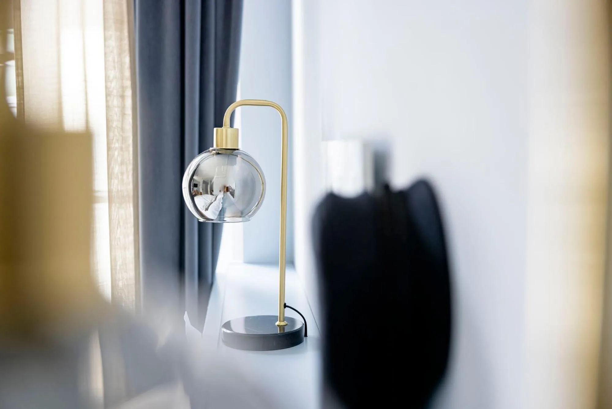 Decorative detail, Bed in Boutiquehotel Petuh