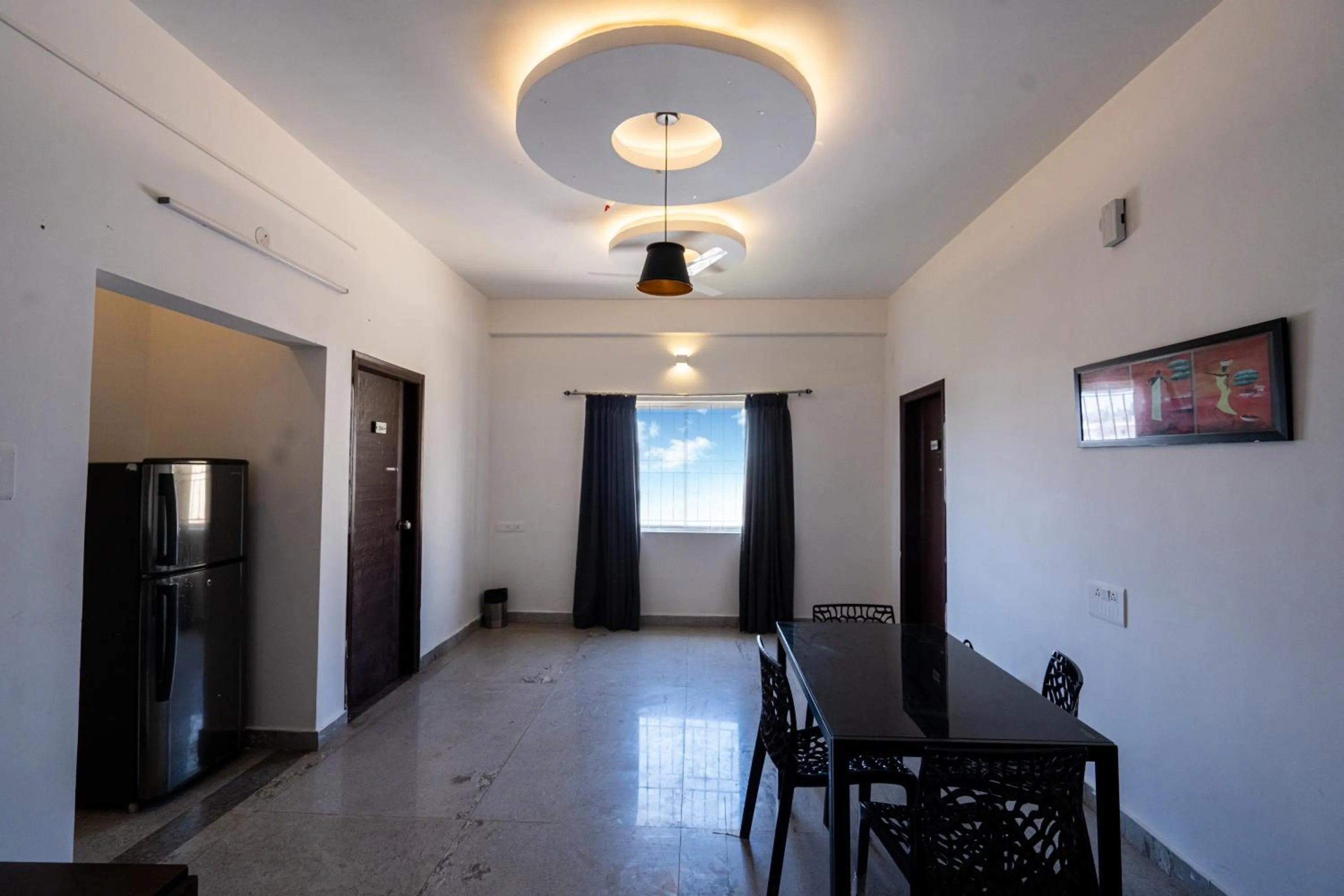 Dining area in Hotel Dhruv Palace Bangalore Jakkur