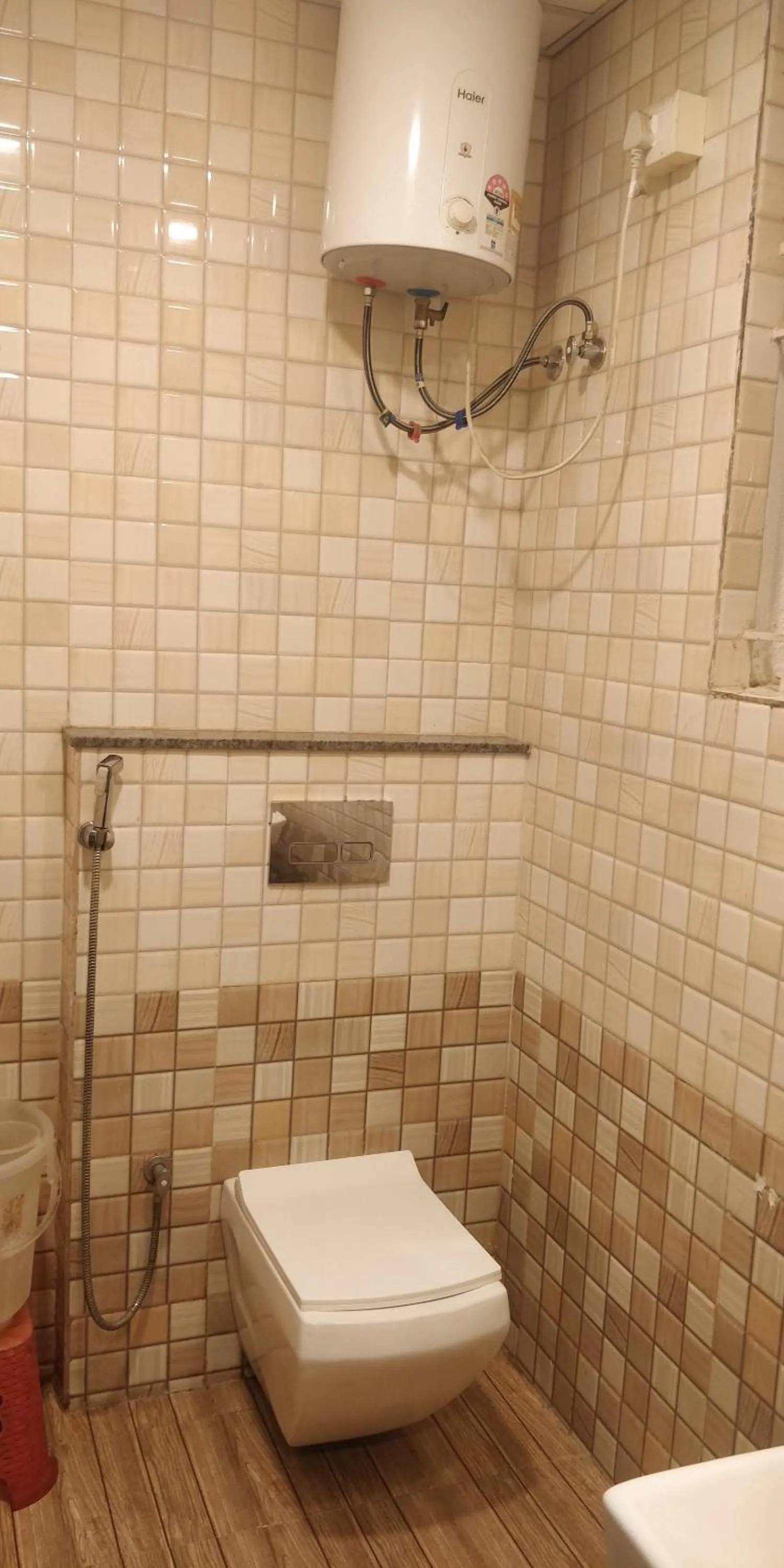 Shower in Hotel Dhruv Palace Bangalore Jakkur