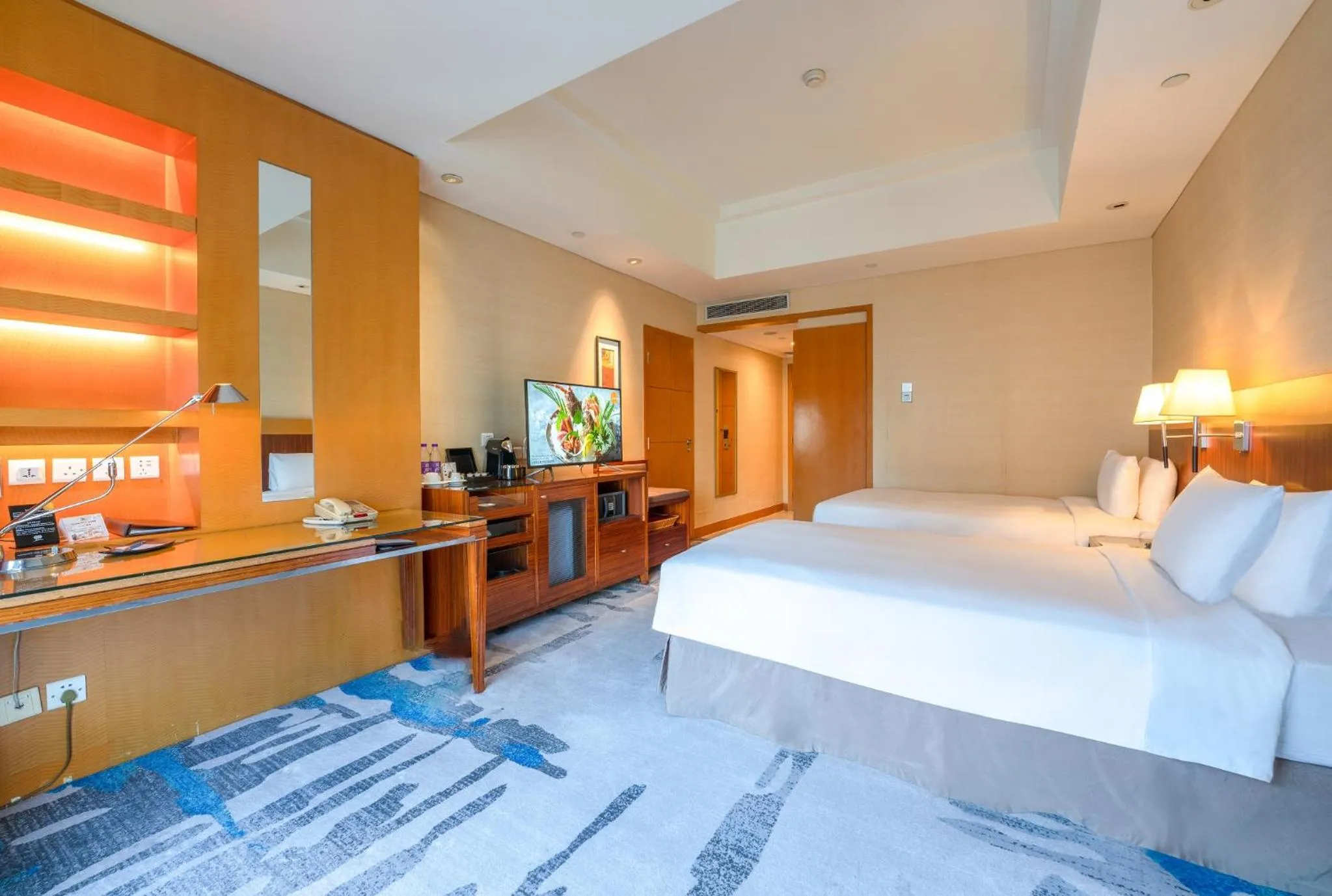 Bed in Park Plaza Beijing Wangfujing