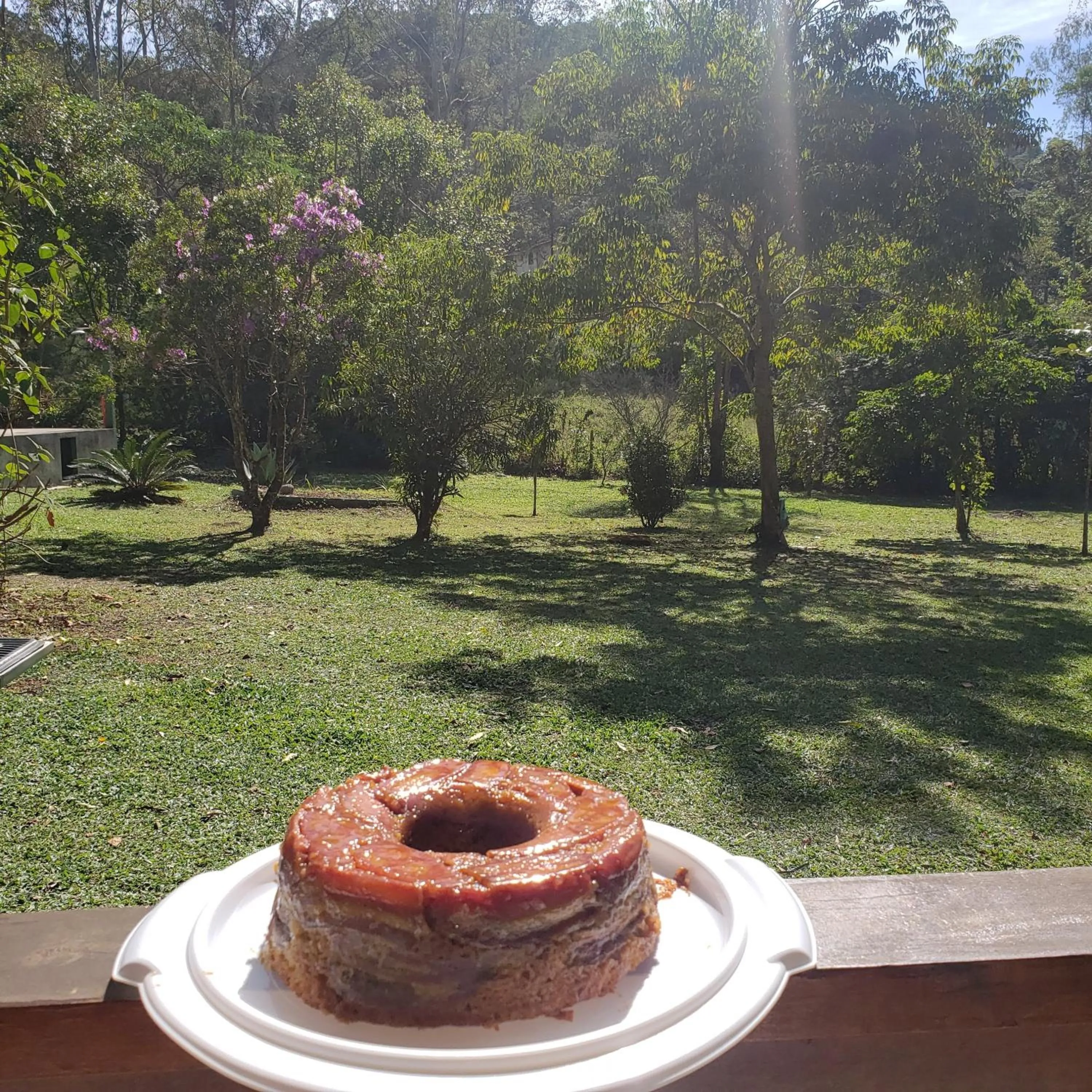 Garden view in Cantinho de Mauá