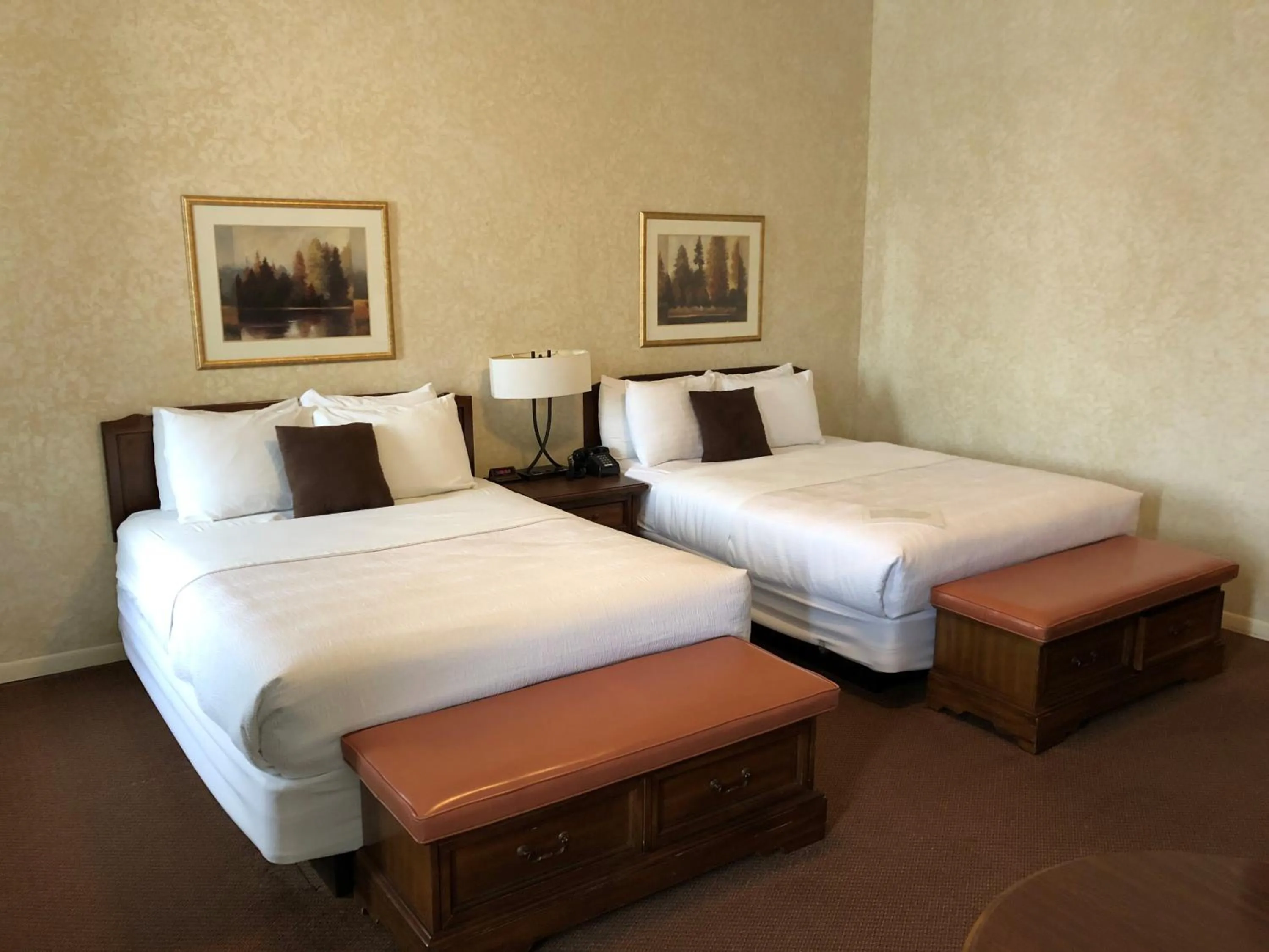 Bed in Stearns Hotel